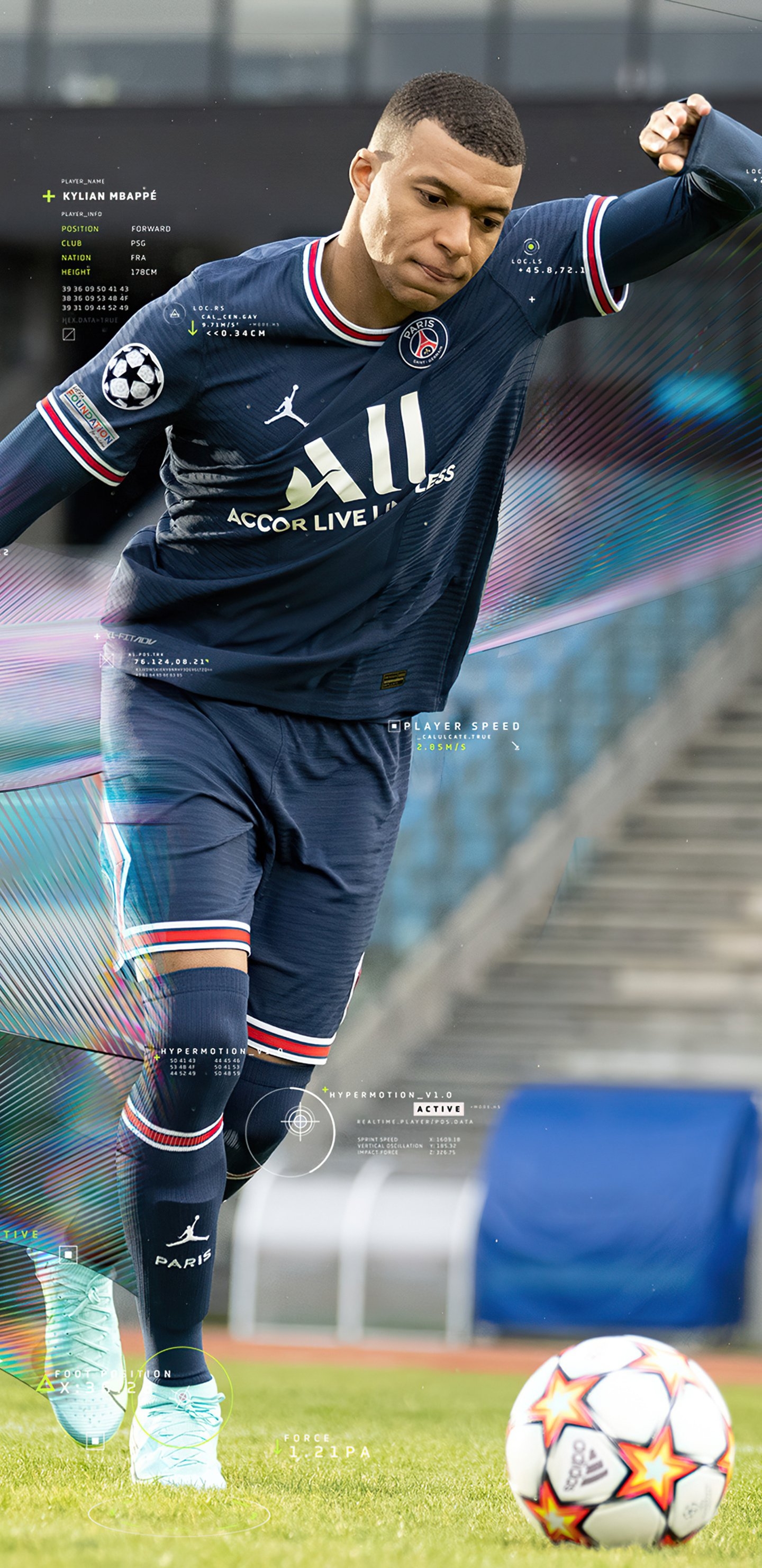 1440x2960 Kylian Mbappe Fifa 2022 Samsung Galaxy Note S S SQHD HD 4k Wallpaper, Image, Background, Photo and Picture, Phone