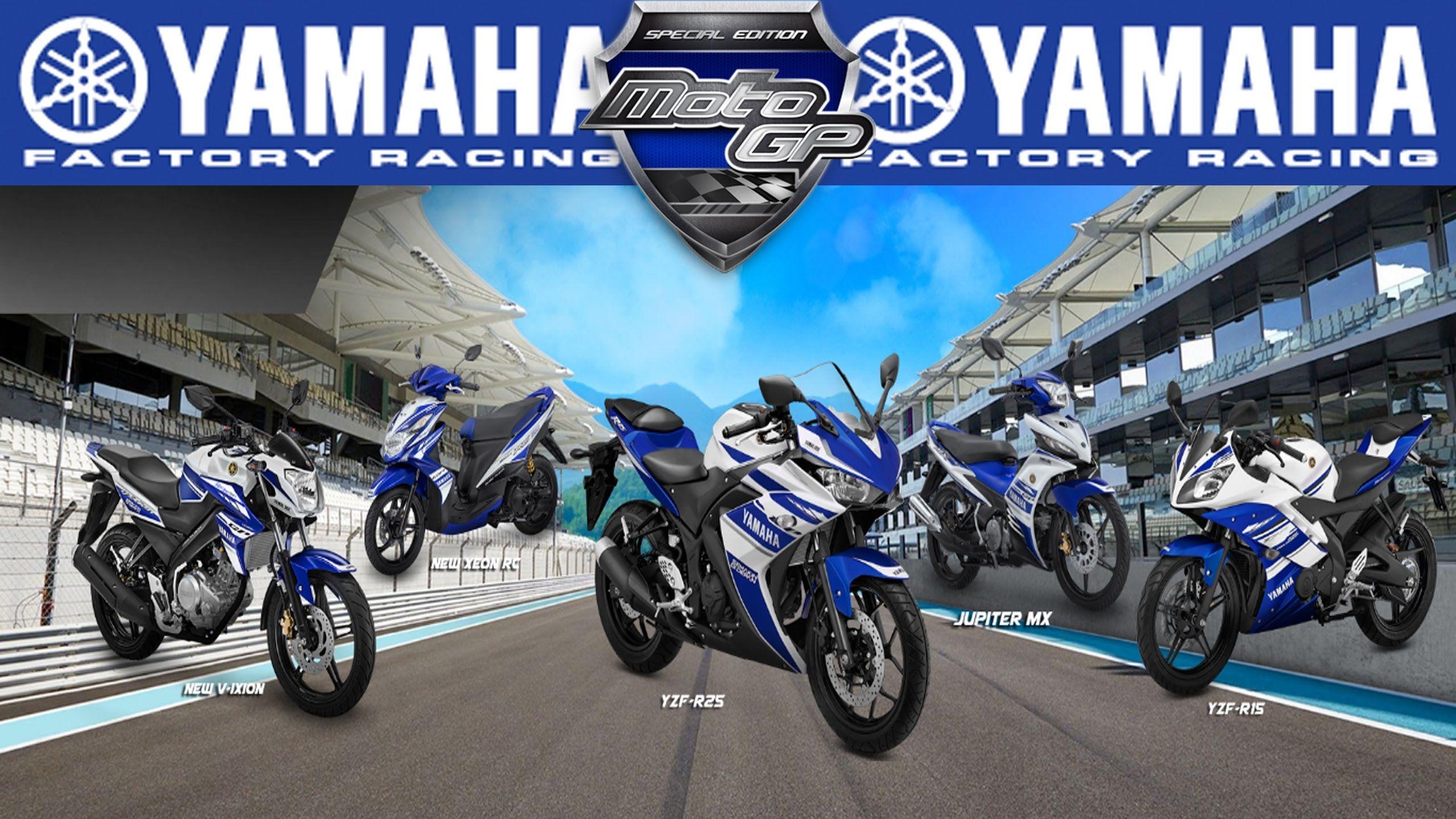 2560x1440 YAMAHA MOTO GP EDITION Vixion, New Xeon RC, YZF R25, Desktop