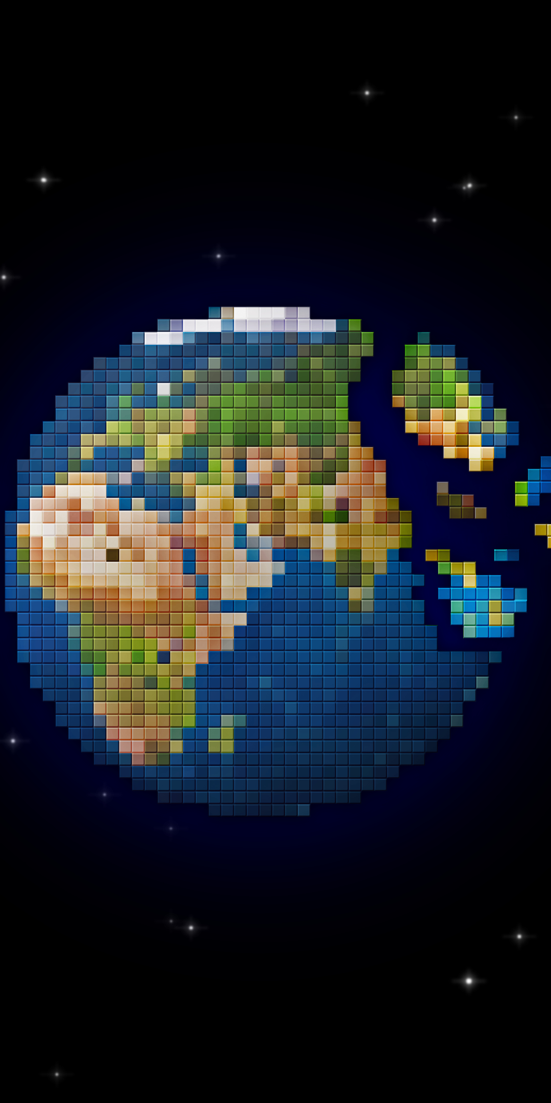 1080x2160 Artistic Pixel Art () Wallpaper, Phone