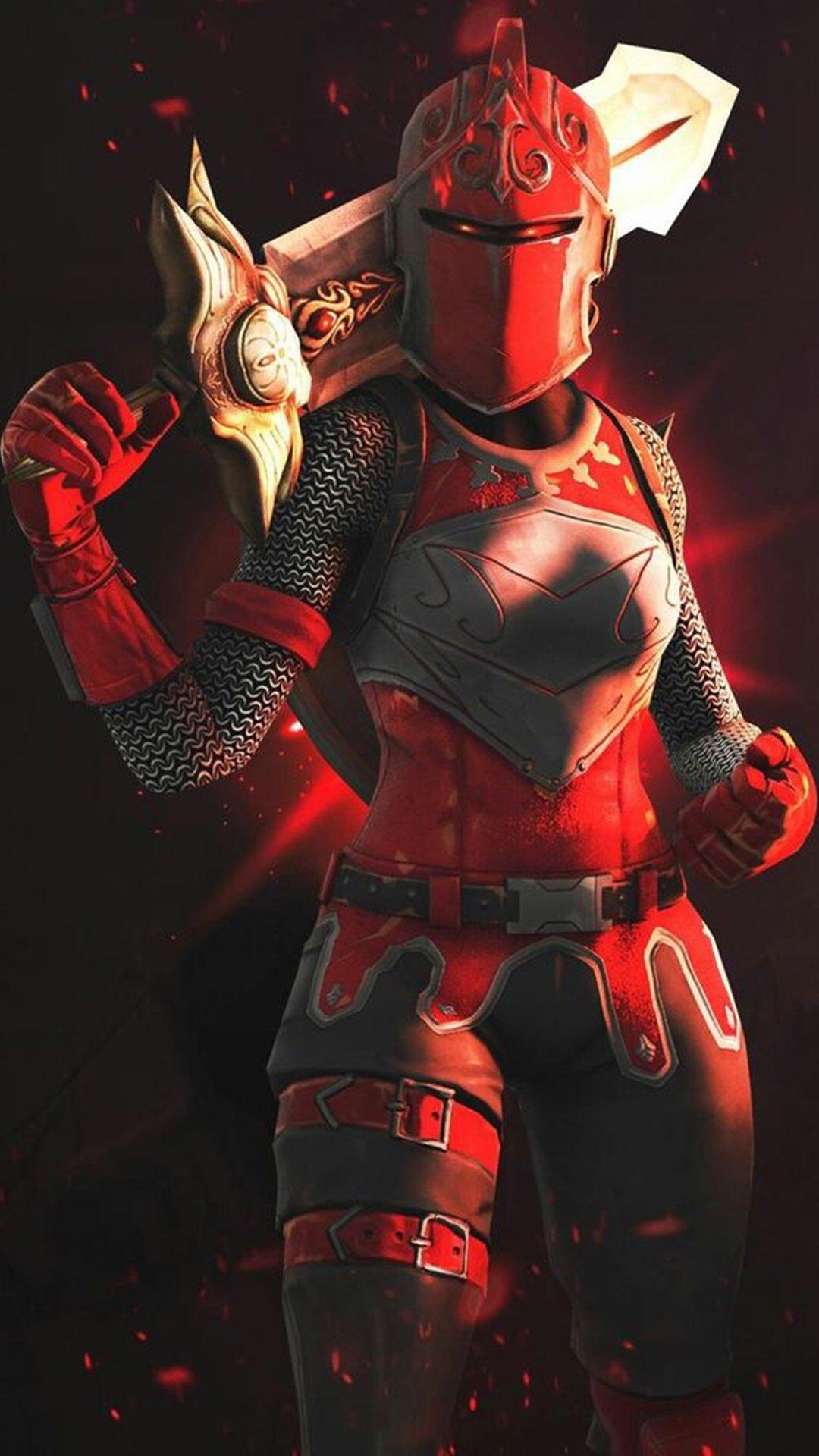 1080x1920 Cool Red Knight Phone Wallpaper Phone 2019, Phone