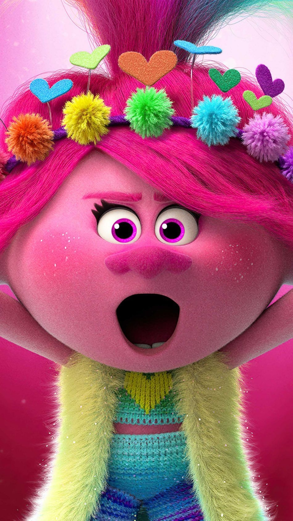 950x1690 Poppy In Trolls World Tour. Wallpaper iphone cute, Movie, Phone