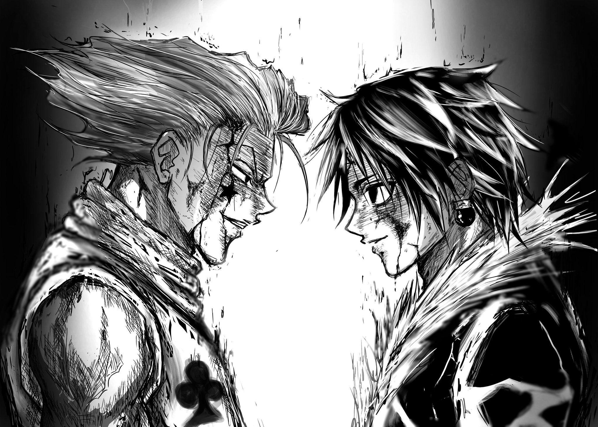 2050x1470 Hisoka vs Chrollo x Hunter. HUNTERxHUNTER, Desktop