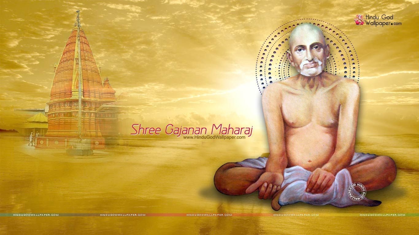 1370x770 gajanan maharaj HD wallpaper. HD wallpaper, Wallpaper, Photo, Desktop