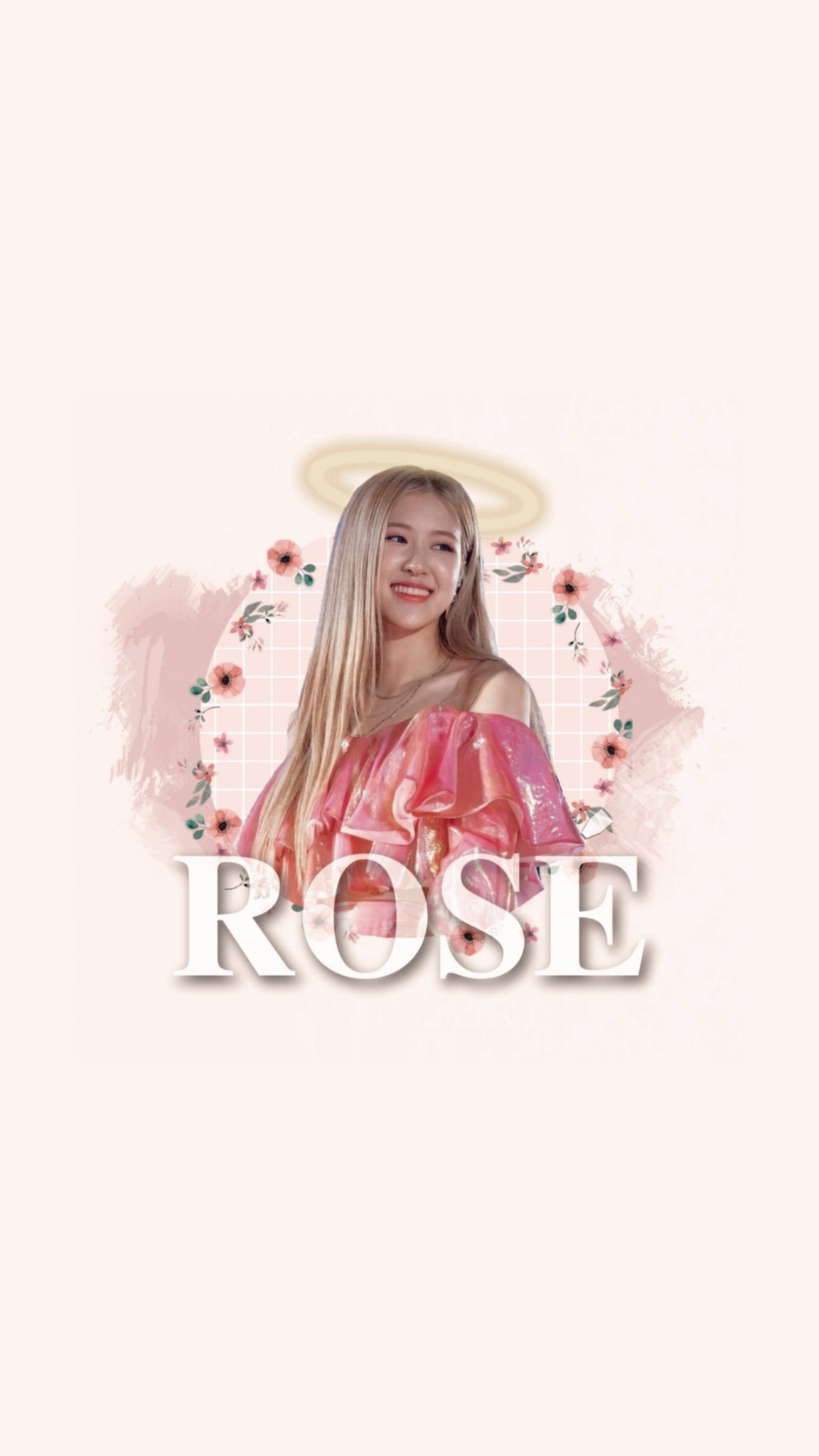 1160x2050 AZA¹²⁷ made these some time ago, just a Rosé header and wallpaper just with different filters and a pfp, Phone