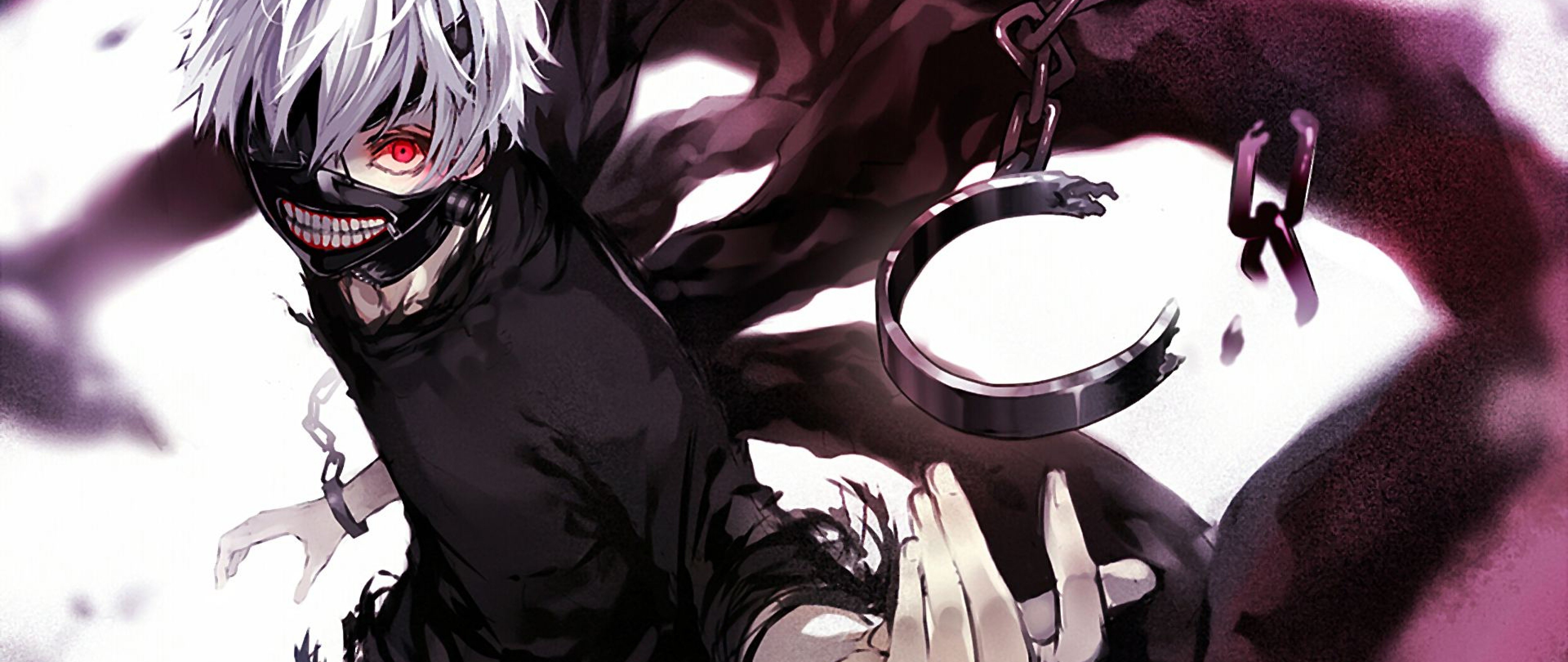 5120x2160 Tokyo Ghoul Anime HD Wallpaper for Desktop and Mobiles 4K Ultra HD, Dual Screen