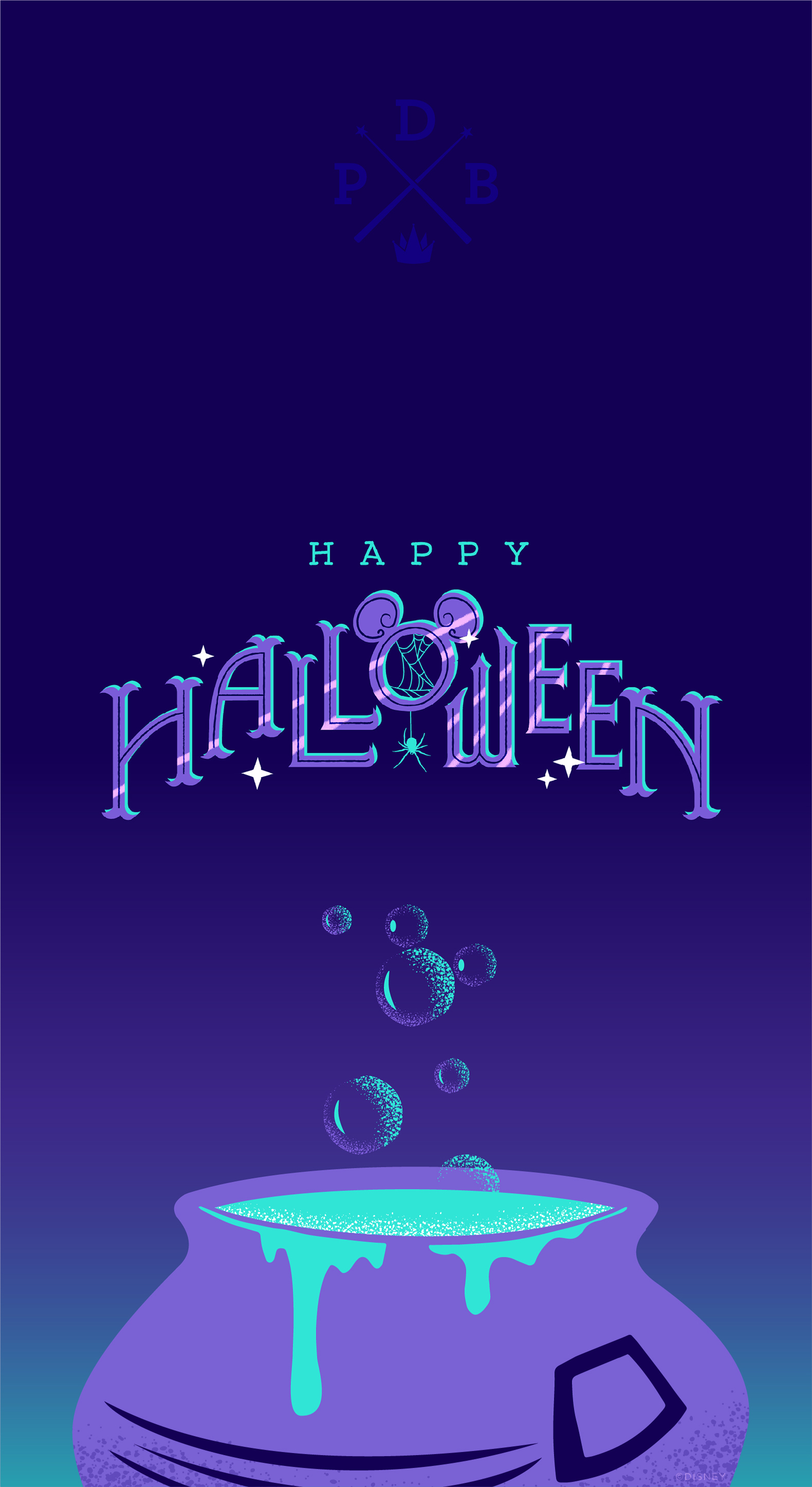 1580x2890 Halloween Cauldron Wallpaper, Phone