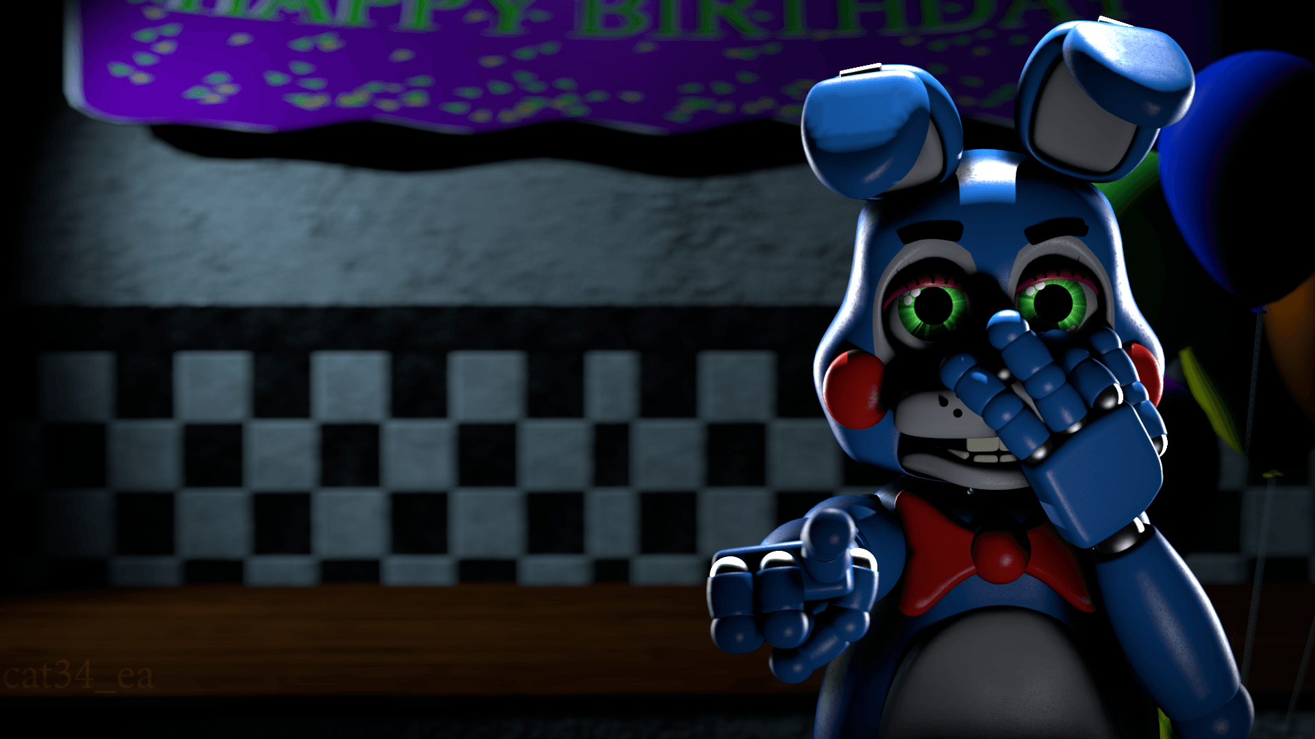 1920x1080 Fnaf Toy Bonnie Wallpaper DESKTOP WALLPAPERS, Desktop