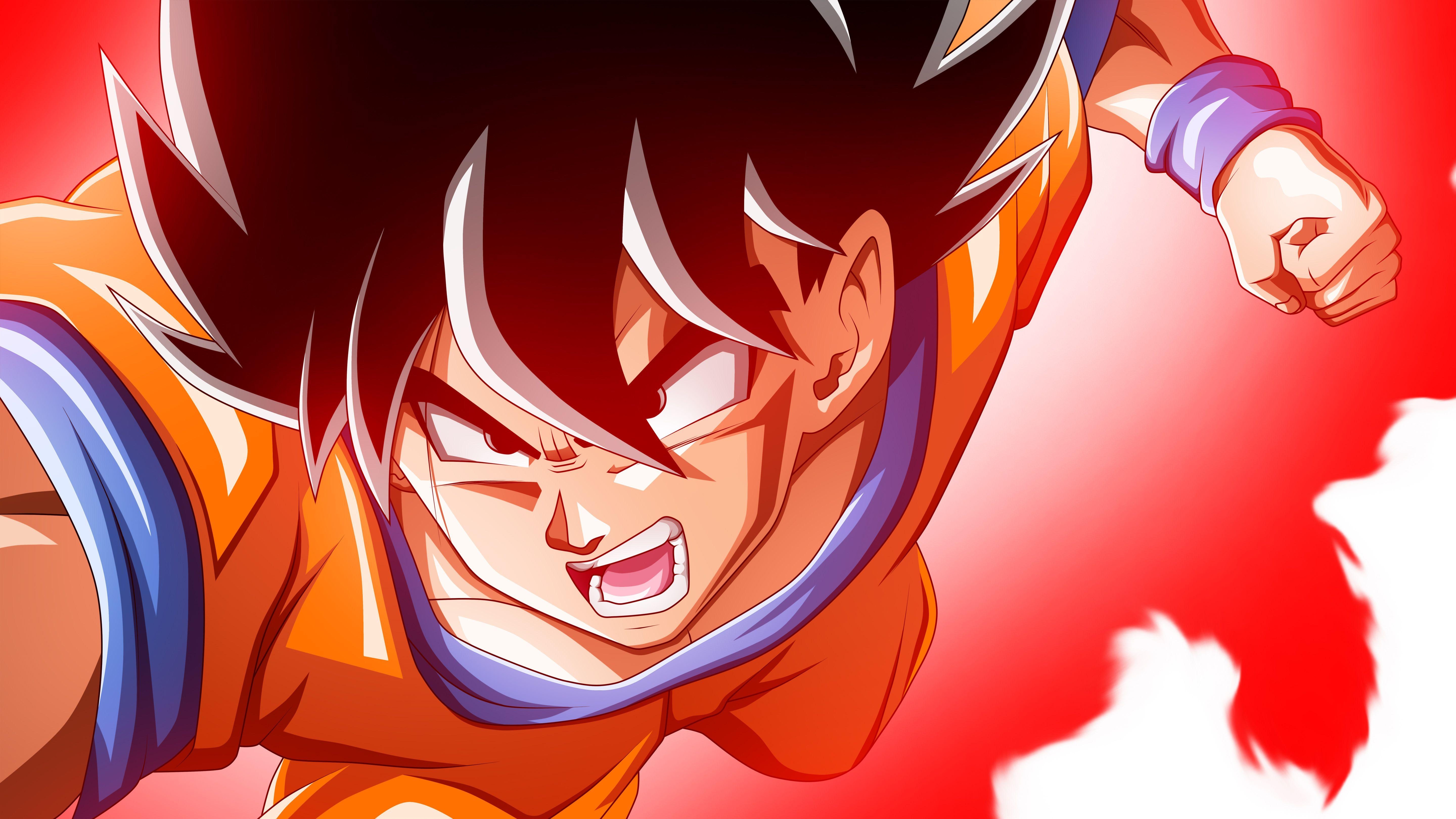 5760x3240 Wallpaper Goku, Dragon Ball Super, 4K, 5K, Anime, Desktop