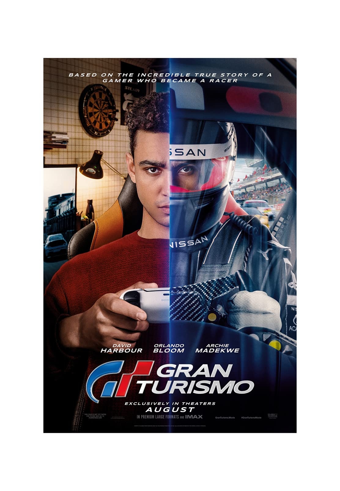 1120x1610 MCERMR Gran Turismo Poster 2023 Movie Posters Prints Bedroom Decor Silk Canvas for Wall Art Print Gift Home Decor Unframe Poster 16x24inch 40x60cm: Posters & Prints, Phone