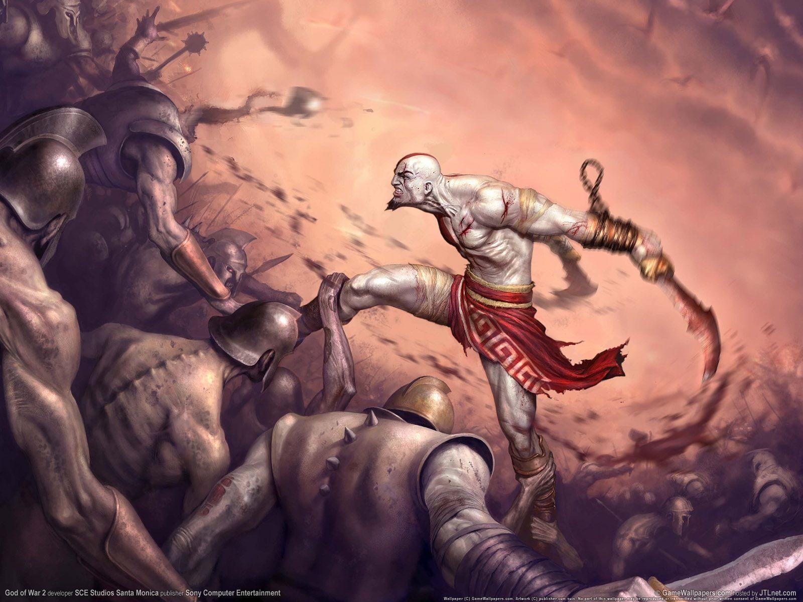 1600x1200 Kratos god of war wallpaper. Wallpaper Wide HD, Desktop