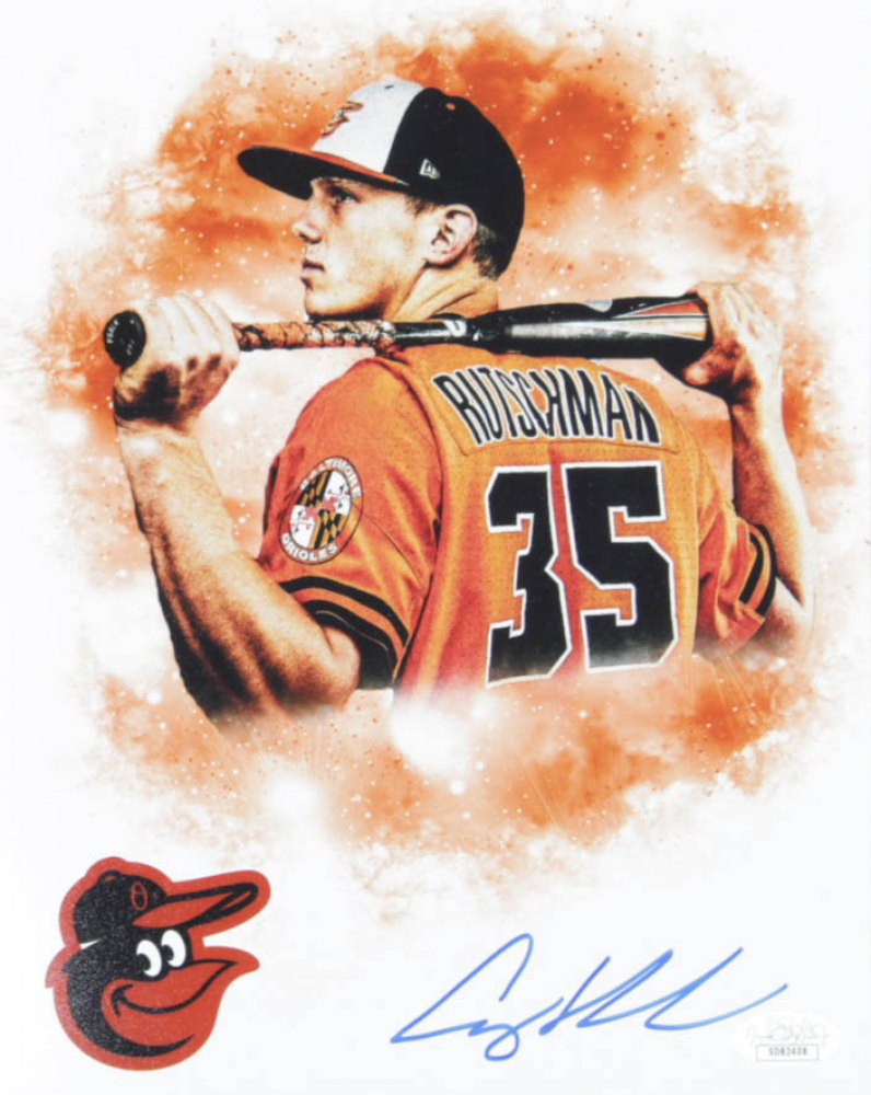 800x1000 Adley Rutschman Signed Orioles 8x10 Photo (JSA COA), Phone