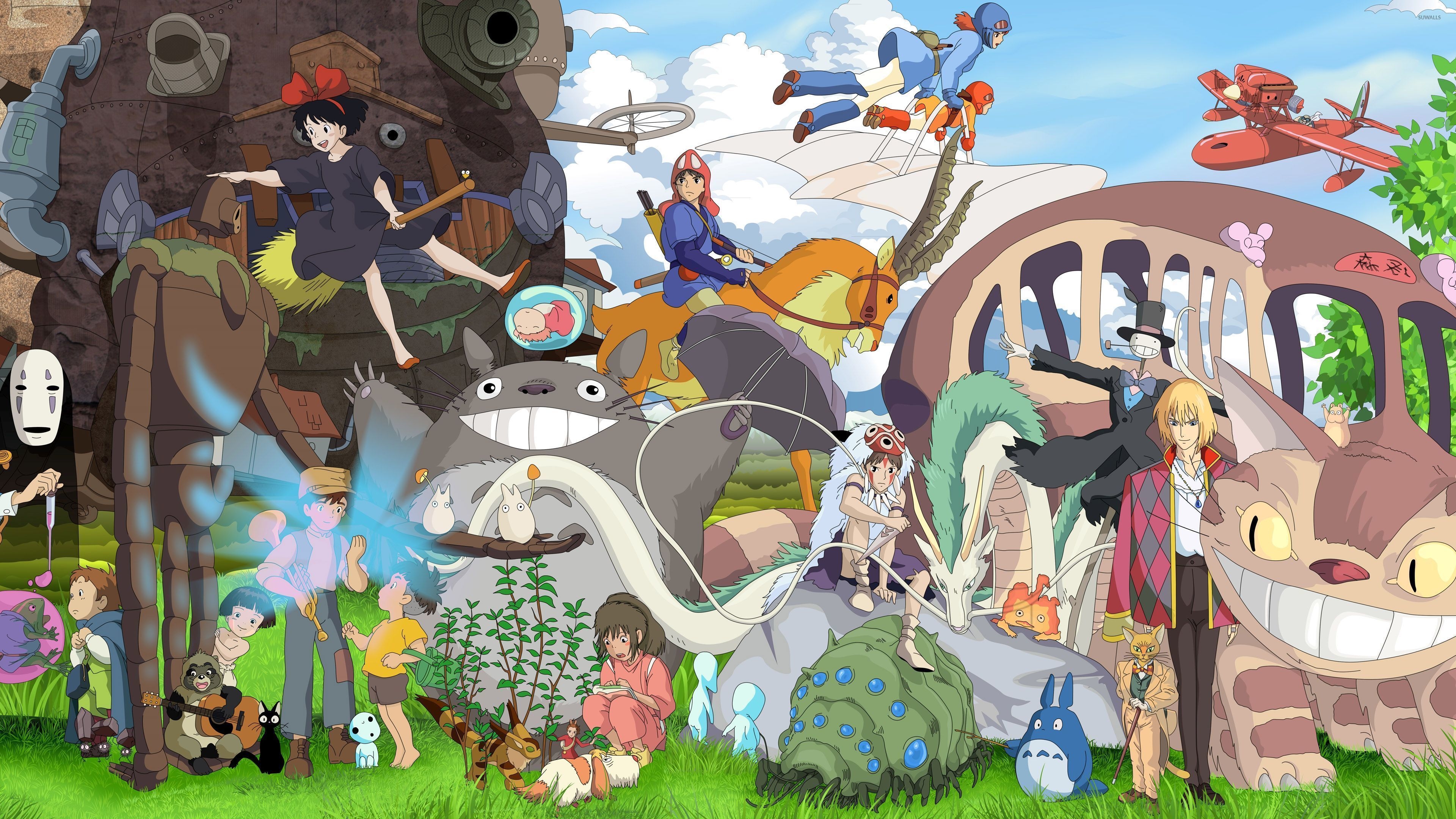 3840x2160 Studio Ghibli Laptop Wallpaper Free Studio Ghibli Laptop Background, Desktop