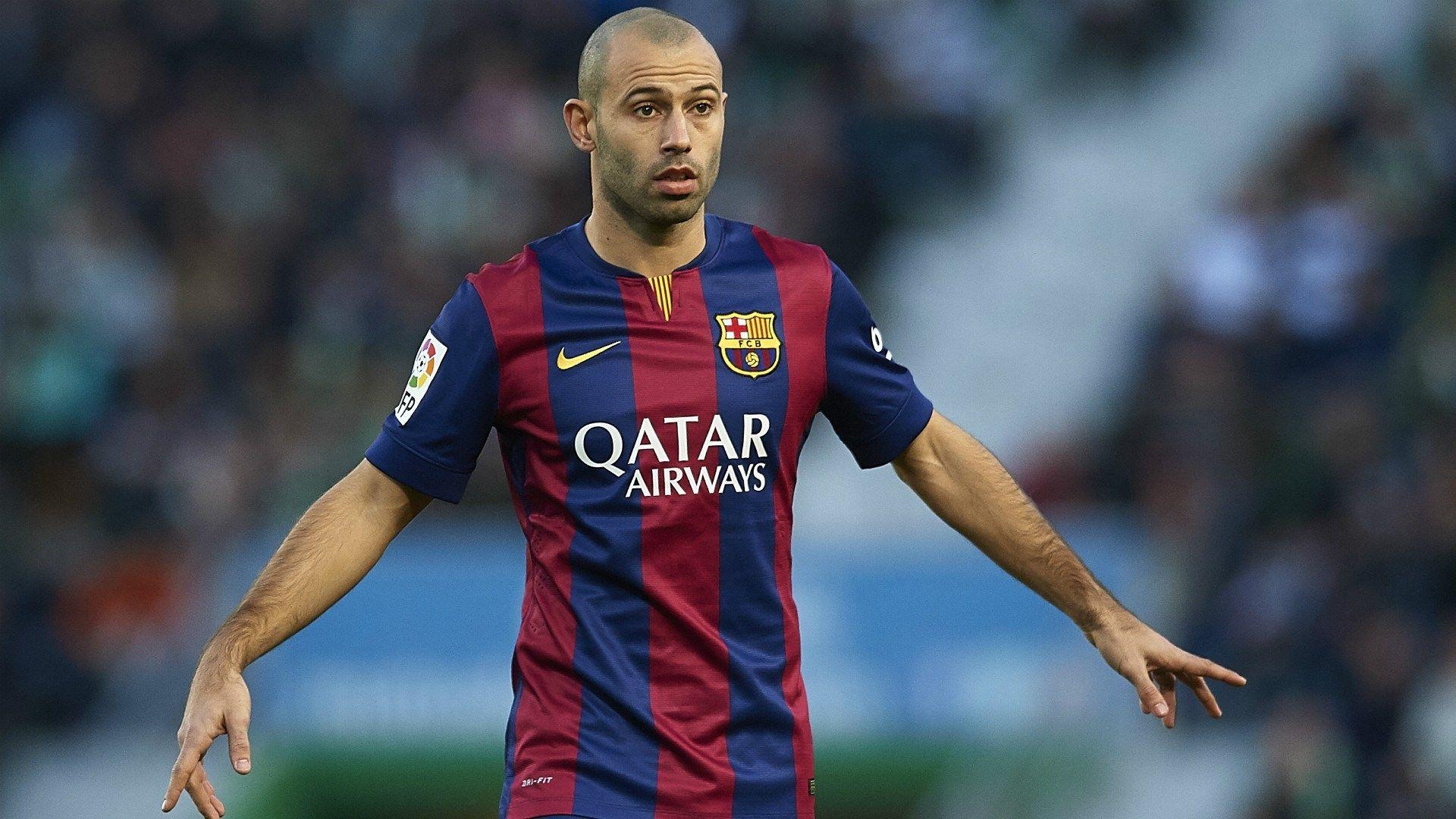 1920x1080 Barcelona Player Javier Mascherano Elche Wallpaper: Players, Desktop