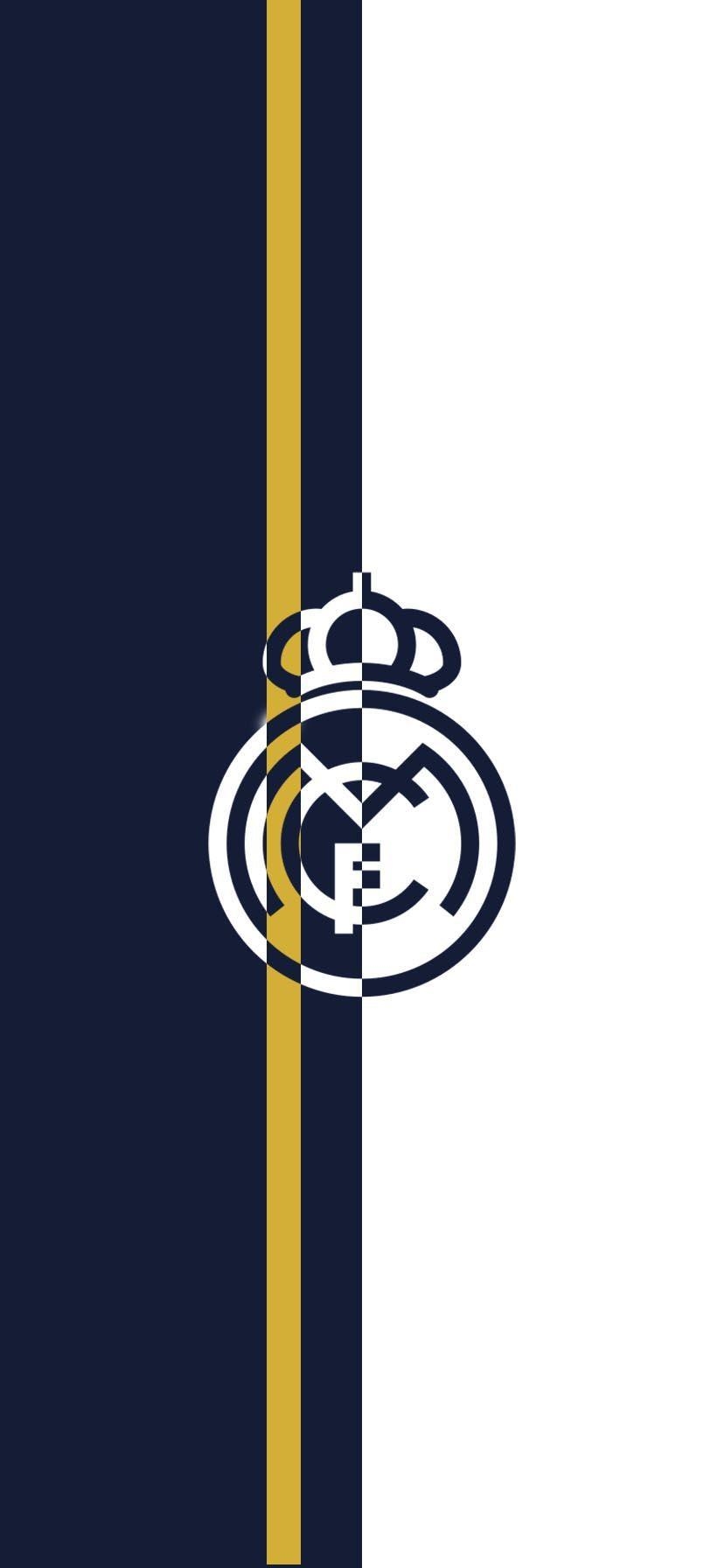 830x1800 Real Madrid Wallpaper based on a mash of Home and Away kits 2019, Phone