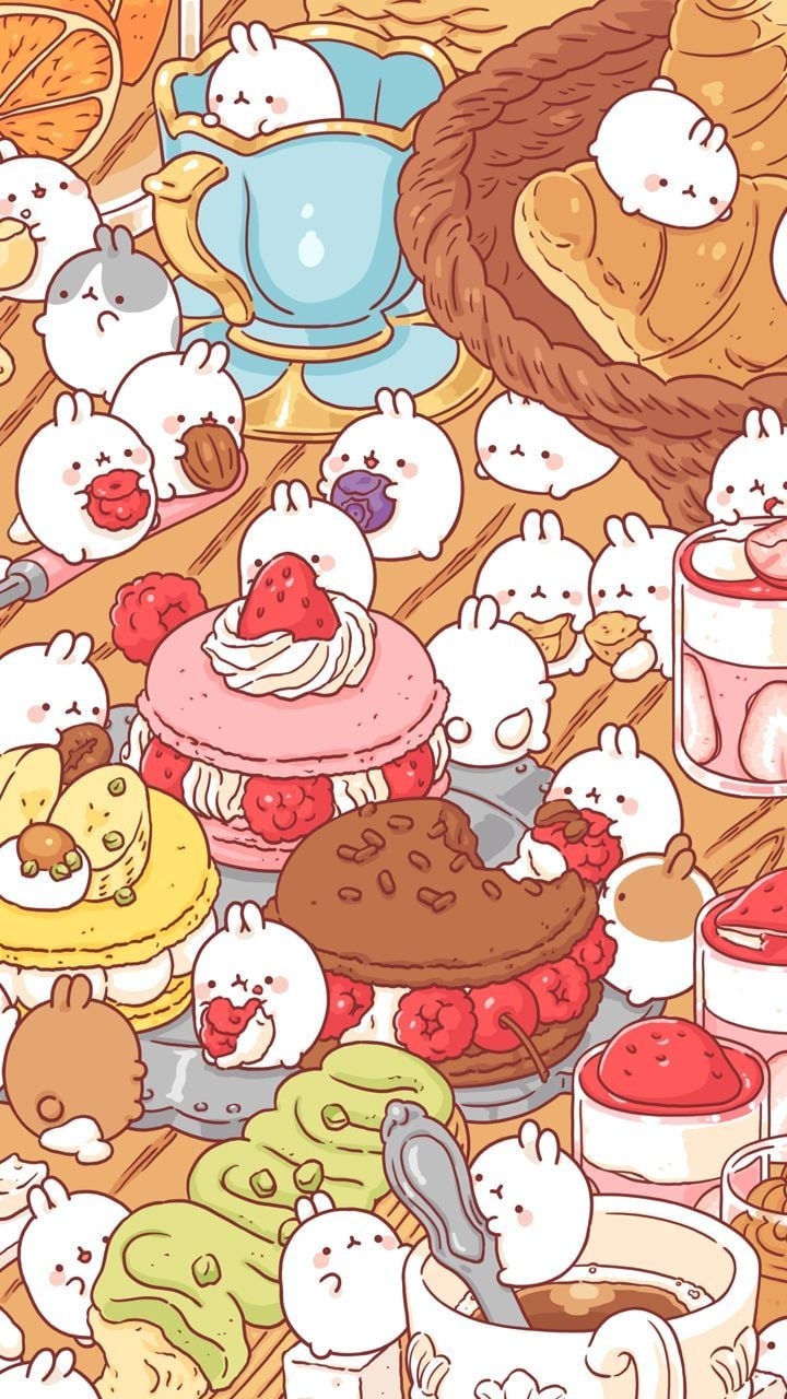 720x1280 Kawaii Thanksgiving Wallpaper 2020, Phone