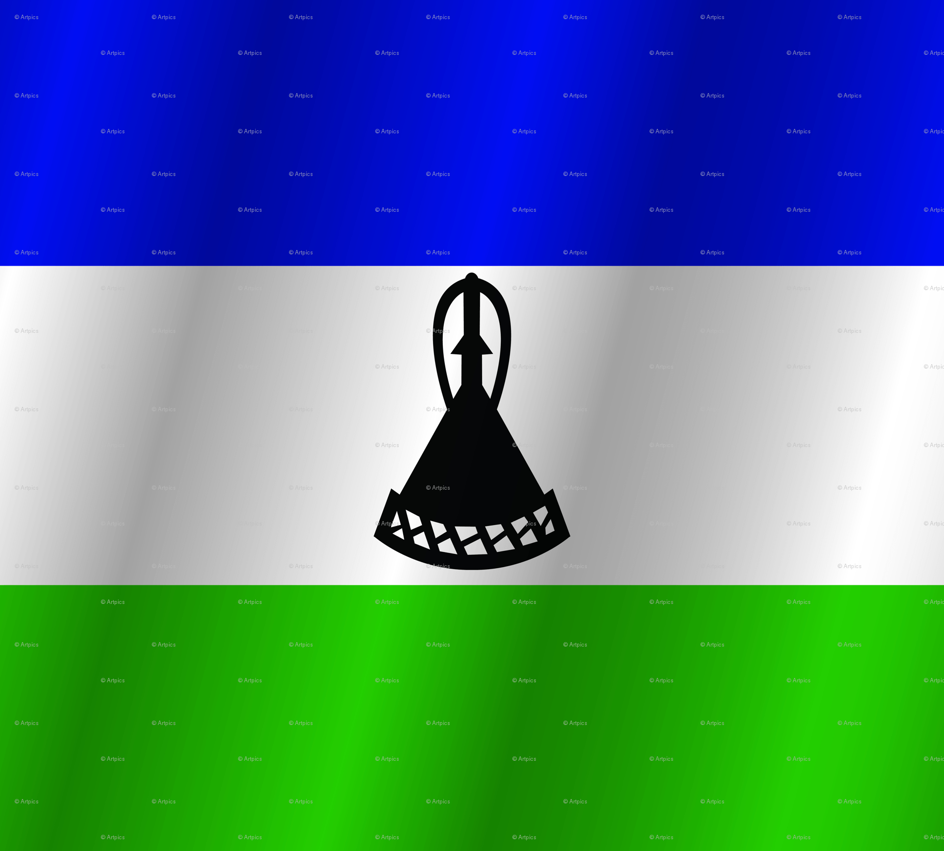 1930x1740 Flag of Lesotho wallpaper, Desktop