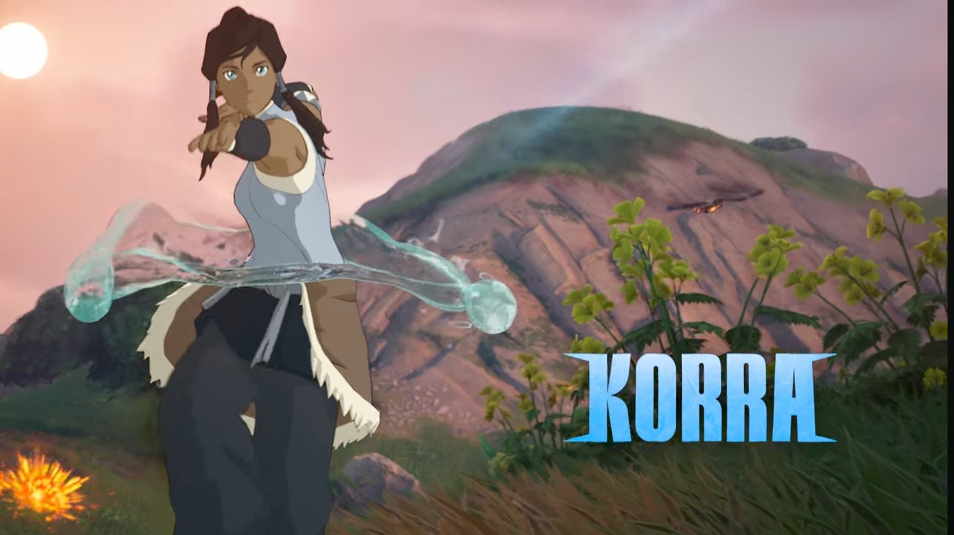 1930x1080 Korra Fortnite wallpaper, Desktop