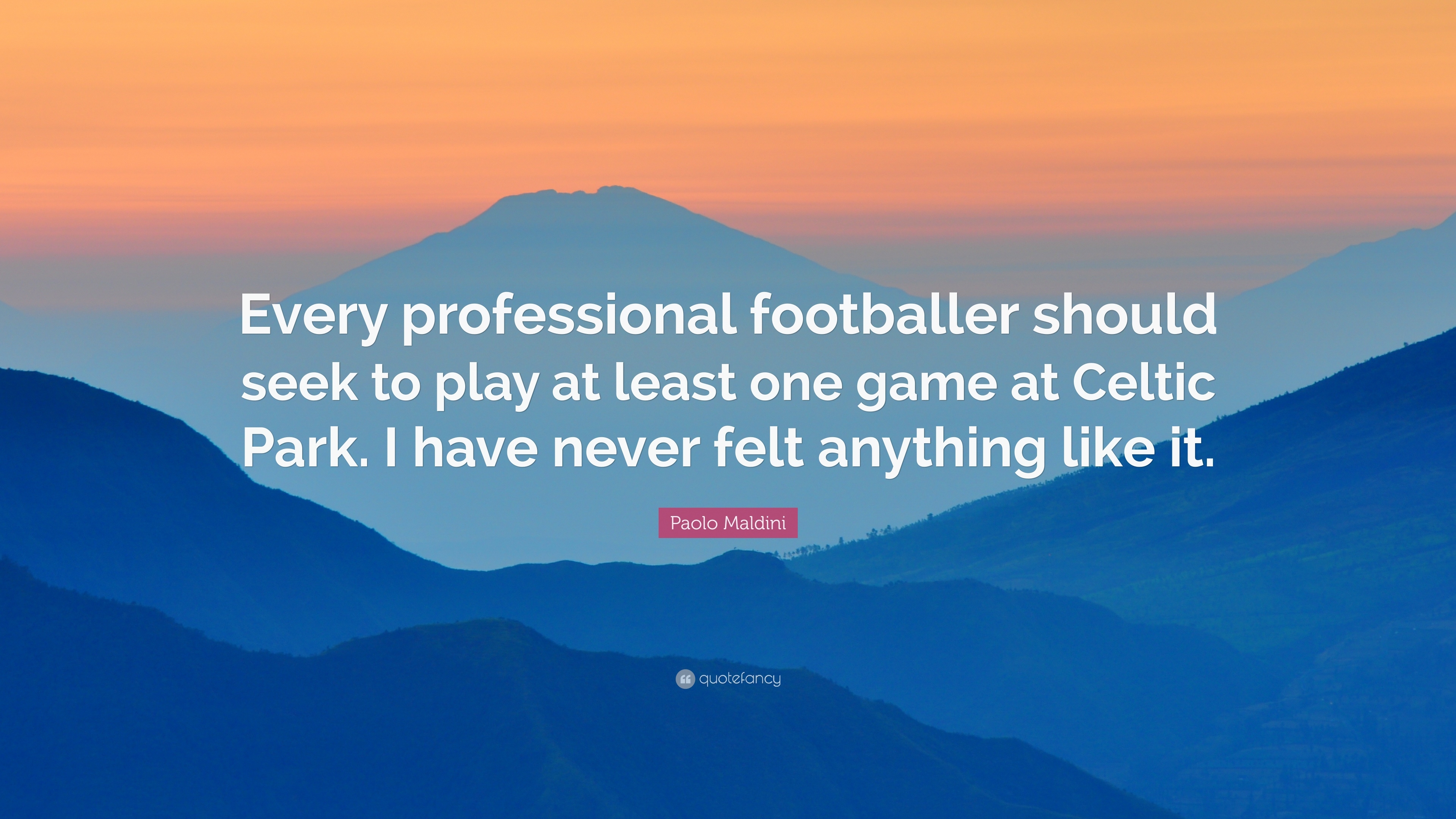 3840x2160 Paolo Maldini Quote: “Every professional footballer should seek to, Desktop