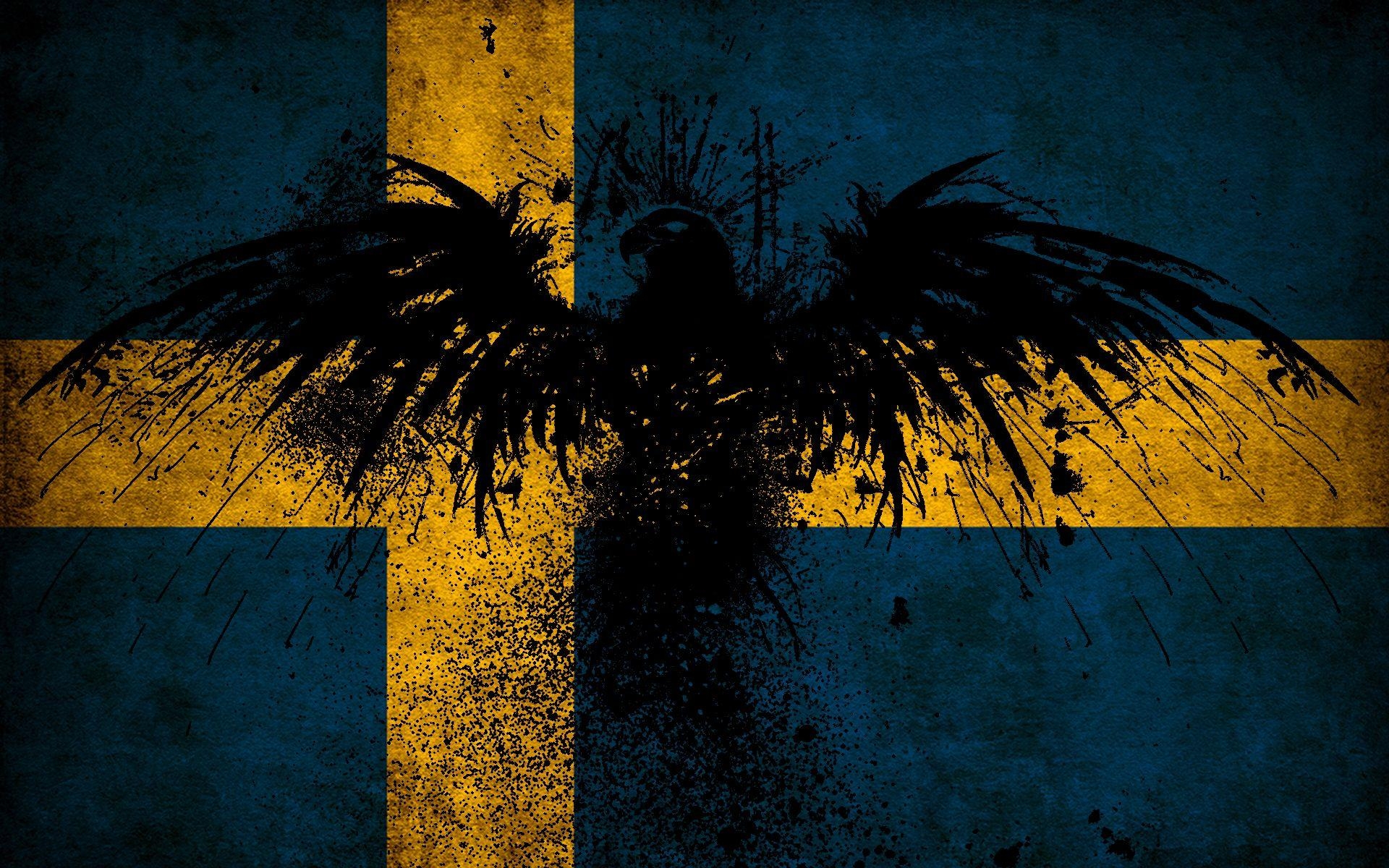 1920x1200 Sweden Eagle Flag Wallpaperx1200, Desktop