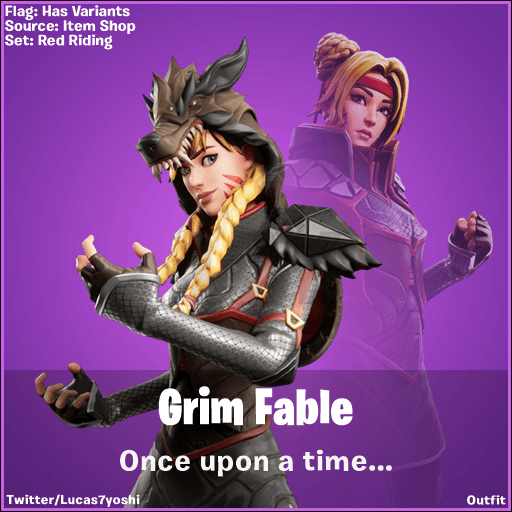 520x520 Grim Fable Fortnite wallpaper, Phone