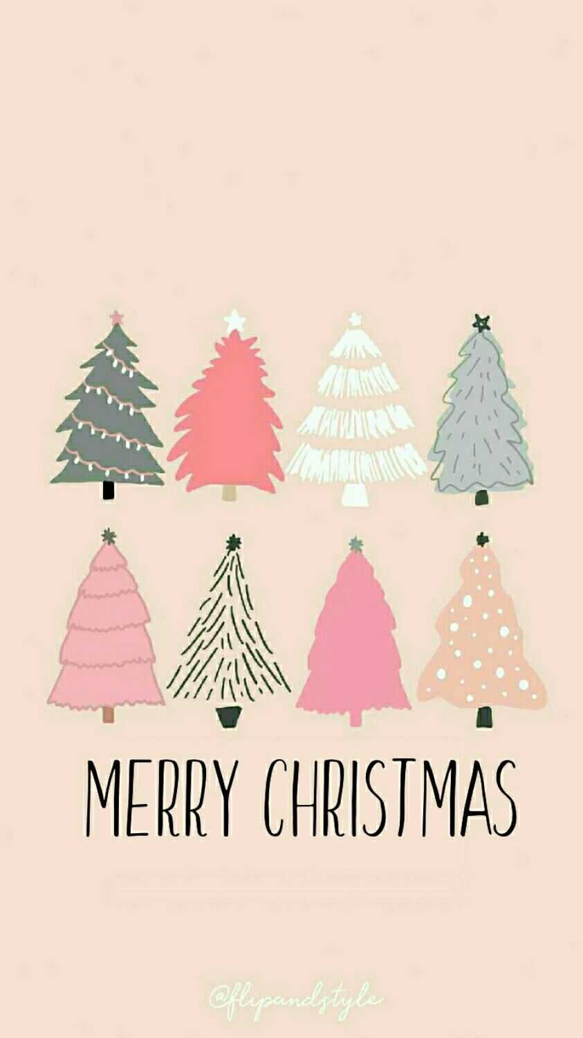 850x1500 Preppy Christmas Wallpaper, Phone