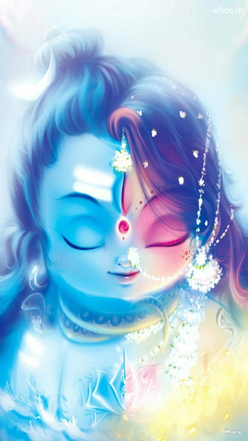 850x1520 The Wonderful And Colorful Art Image Of Lord Shiva And Uma. Lord shiva painting, Shiva parvati image, Lord shiva HD wallpaper, Phone