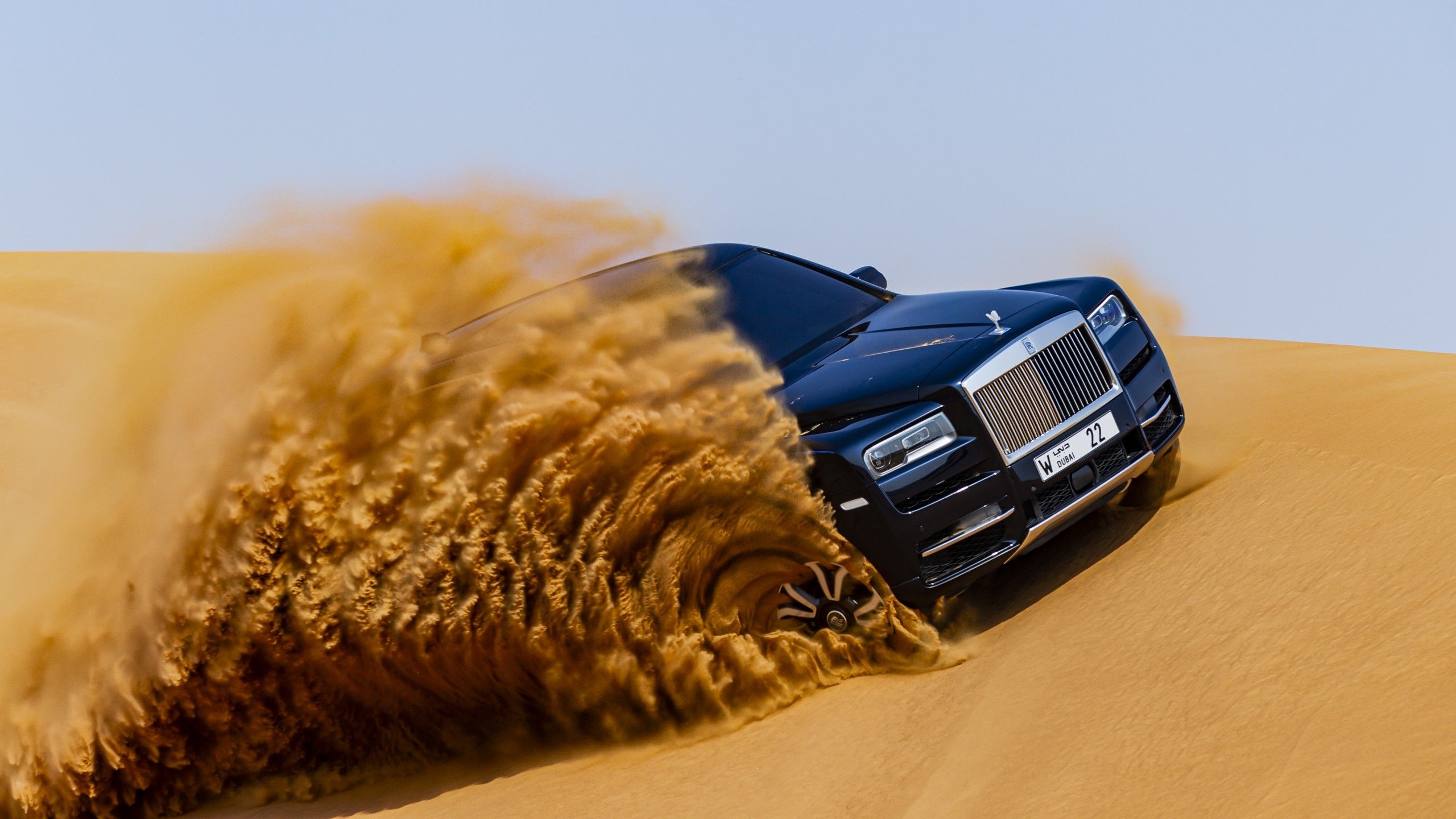 2560x1440 Rolls Royce Cullinan 4K Wallpaper, Desert, Off Roading, Adventure, 5K, Cars, Desktop