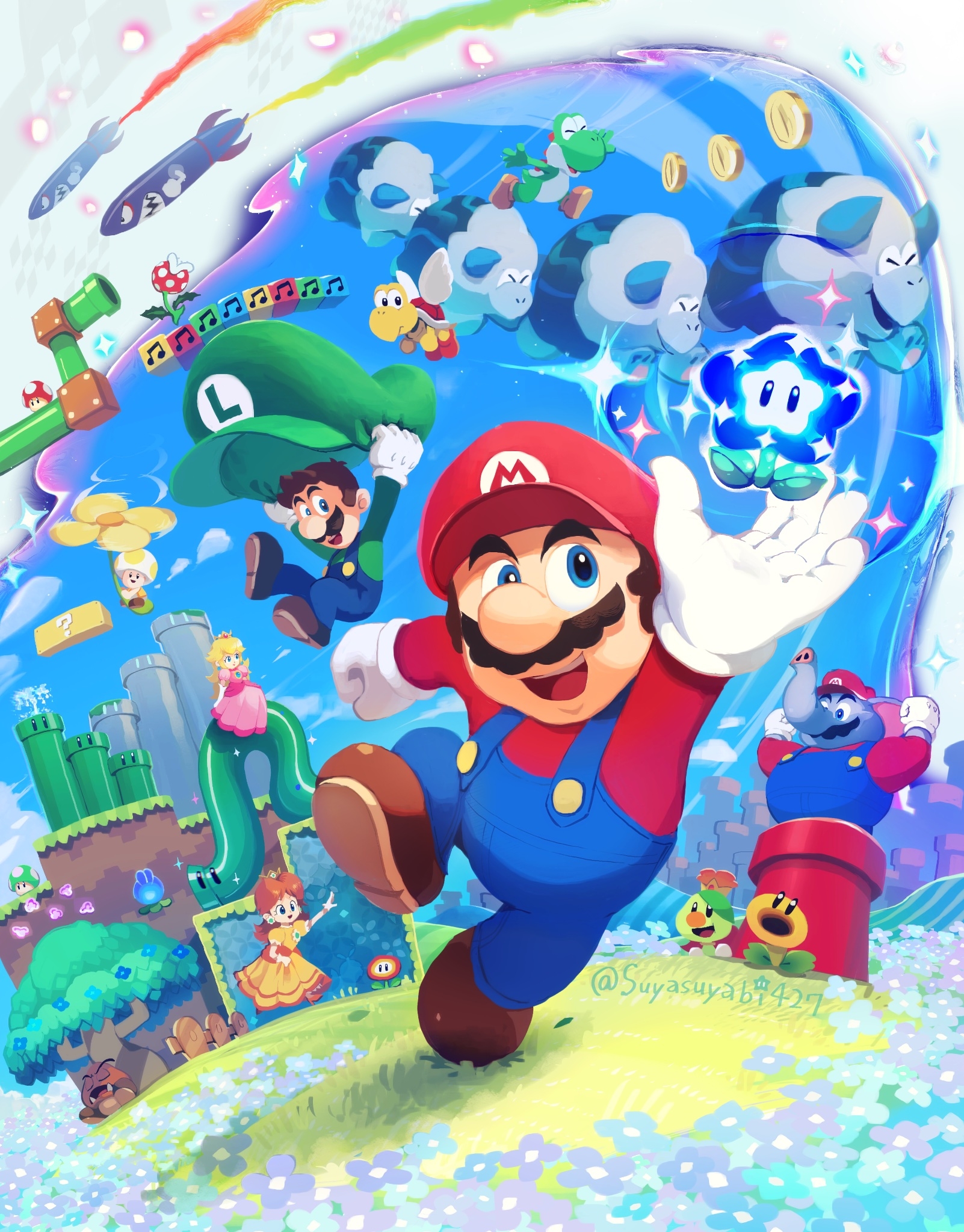 1610x2050 Wonder. Super Mario Bros. Wonder, Phone