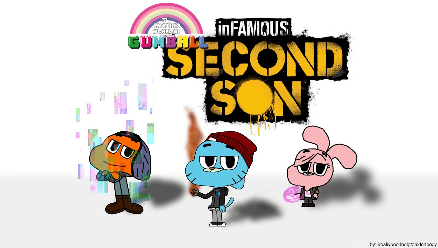 1440x820 Image Infamous Second Son Gumball Wallpaper Hd.png Gumball, Desktop