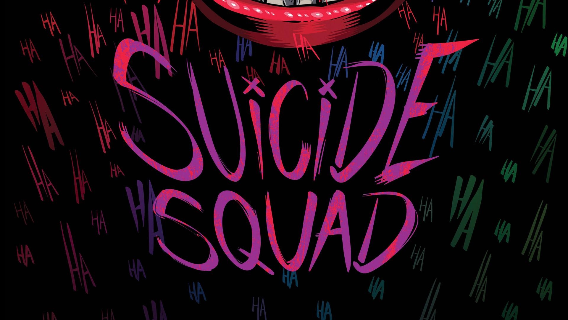 1920x1080 Suicide Squad Typography, HD Movies, 4k Wallpaper, Image, Desktop