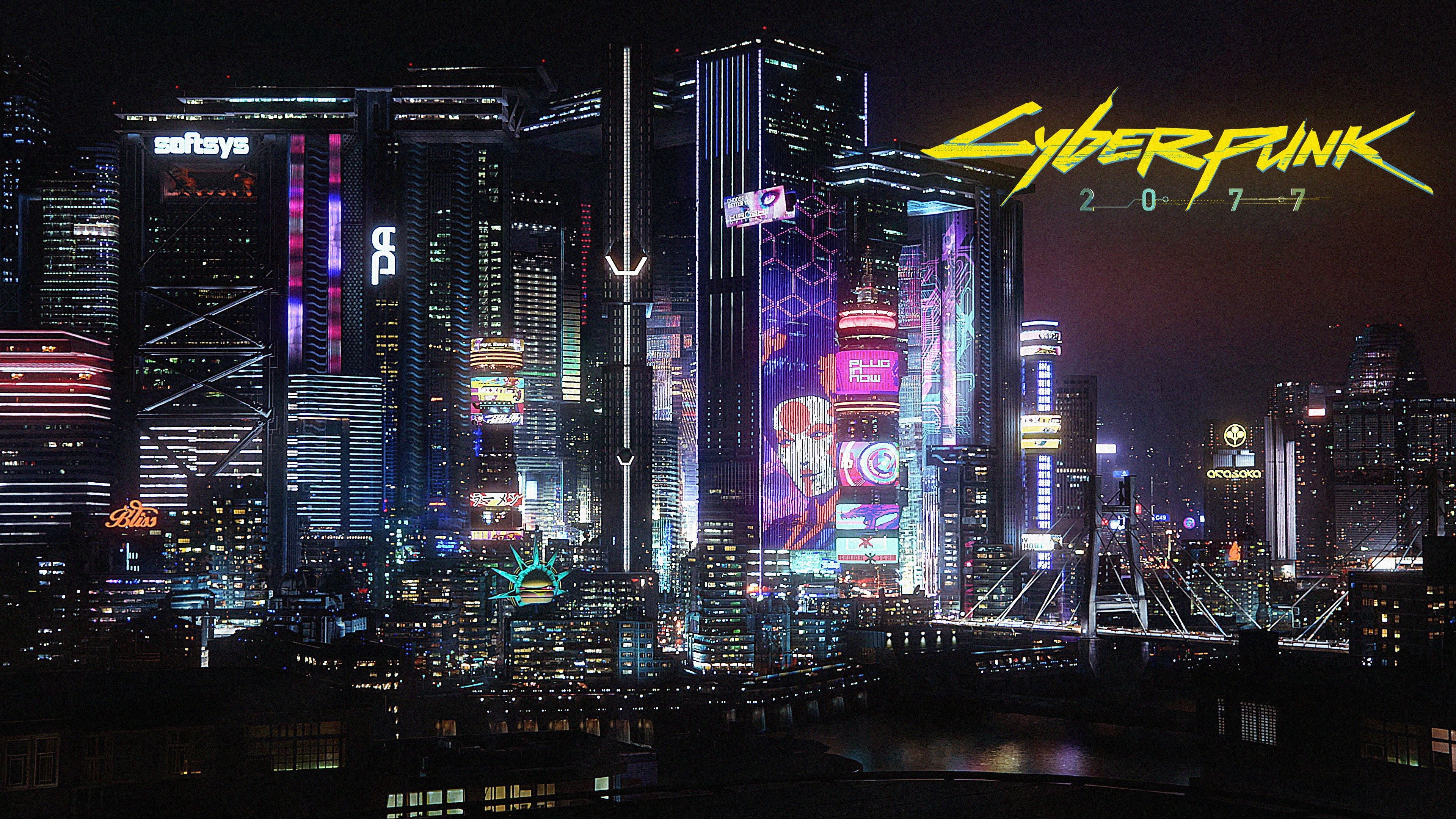 3840x2160 Cyberpunk 4K Wallpaper Free Cyberpunk 4K Background, Desktop