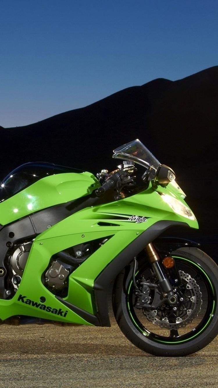 750x1340 Kawasaki Ninja Wallpaper, Phone