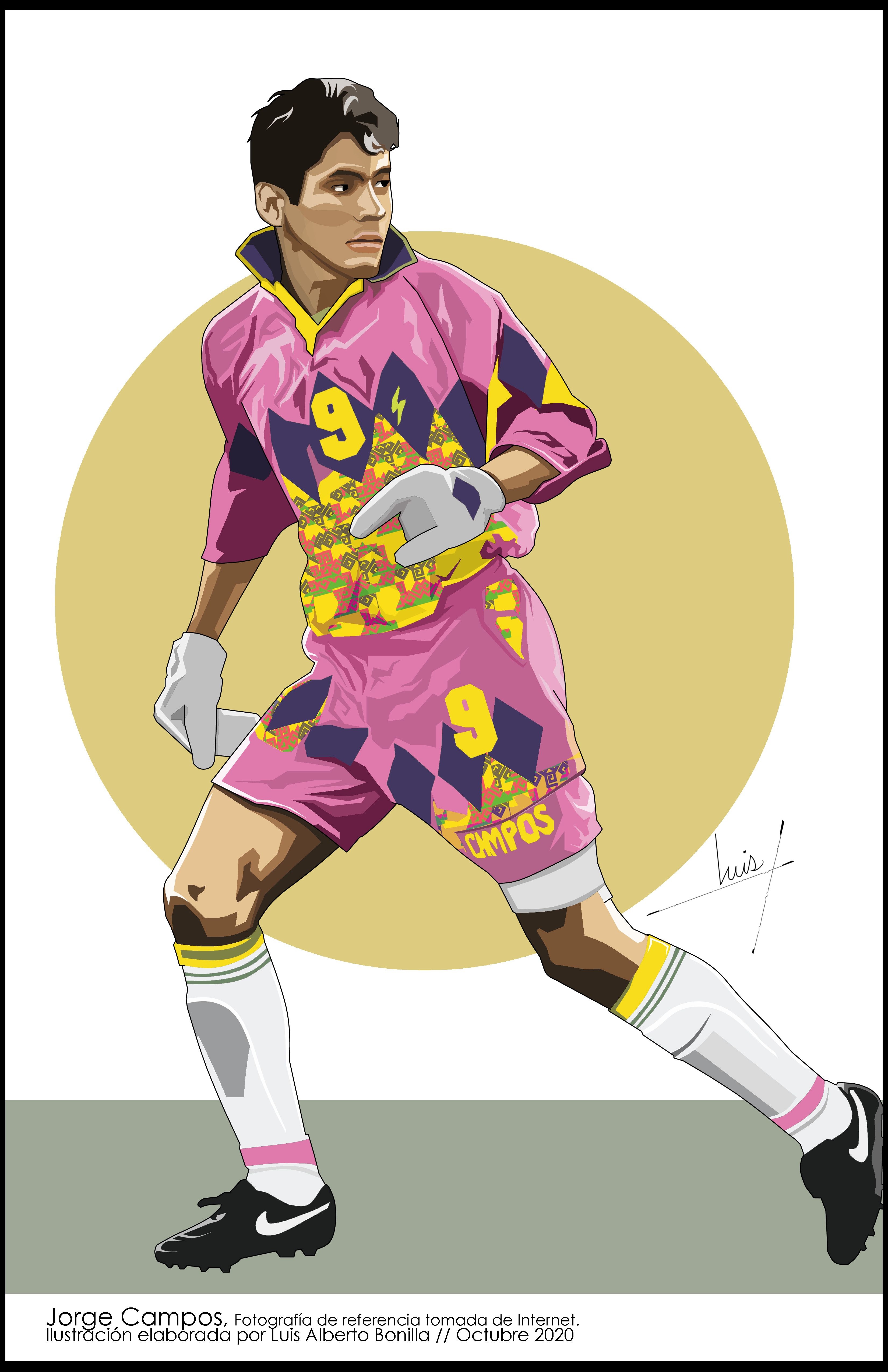 3300x5100 Jorge Campos. Portero de futbol, Jorge campos, Futbol mexico, Phone