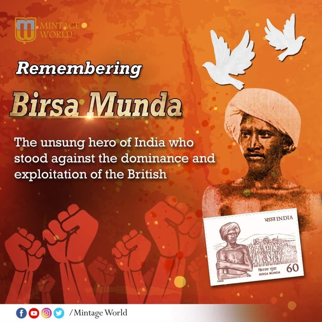 1080x1080 Birsa Munda Unsung Hero of India. Unsung hero, Hero, India, Phone