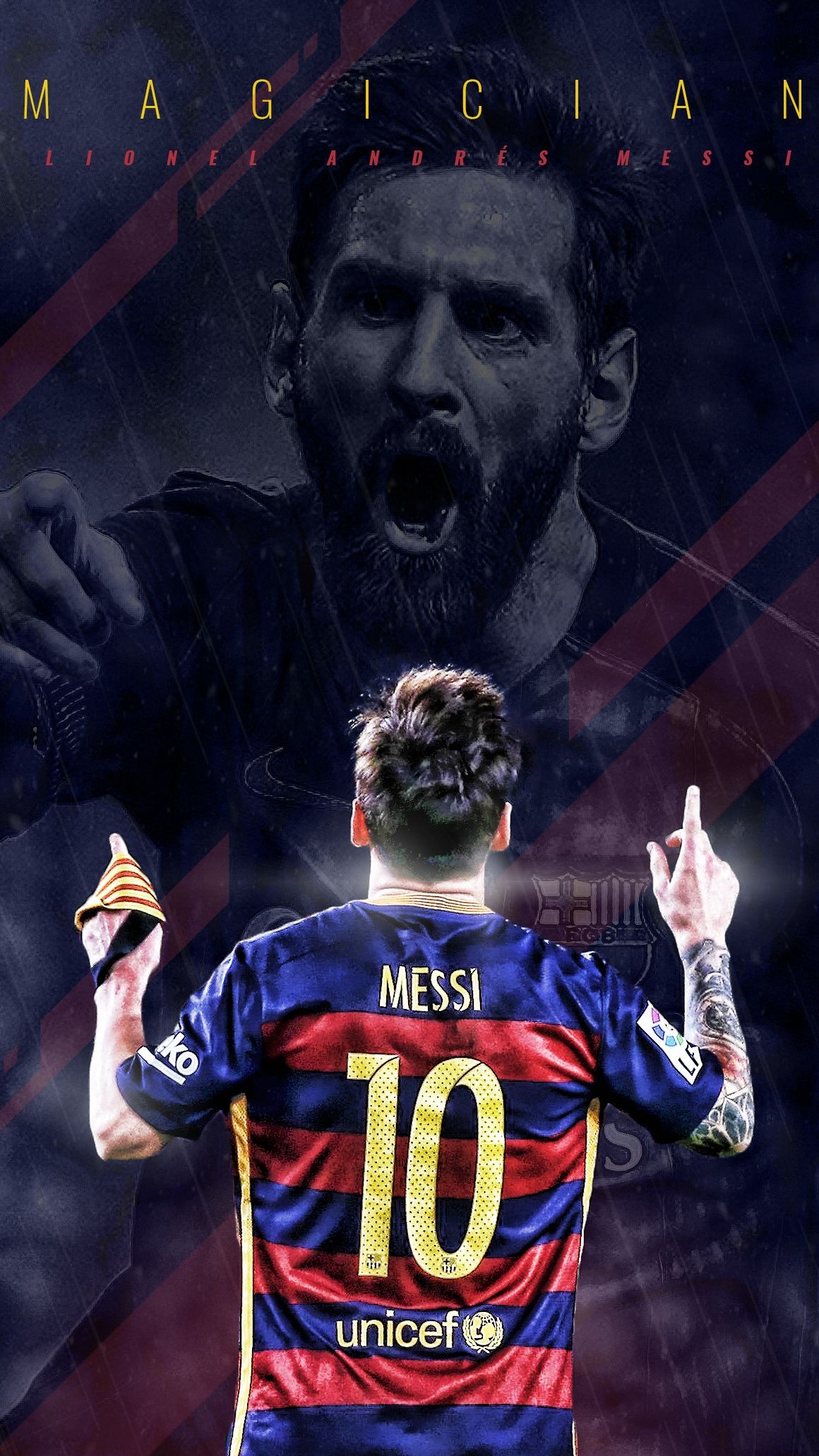 1160x2070 Lionel Messi Wallpaper, Phone