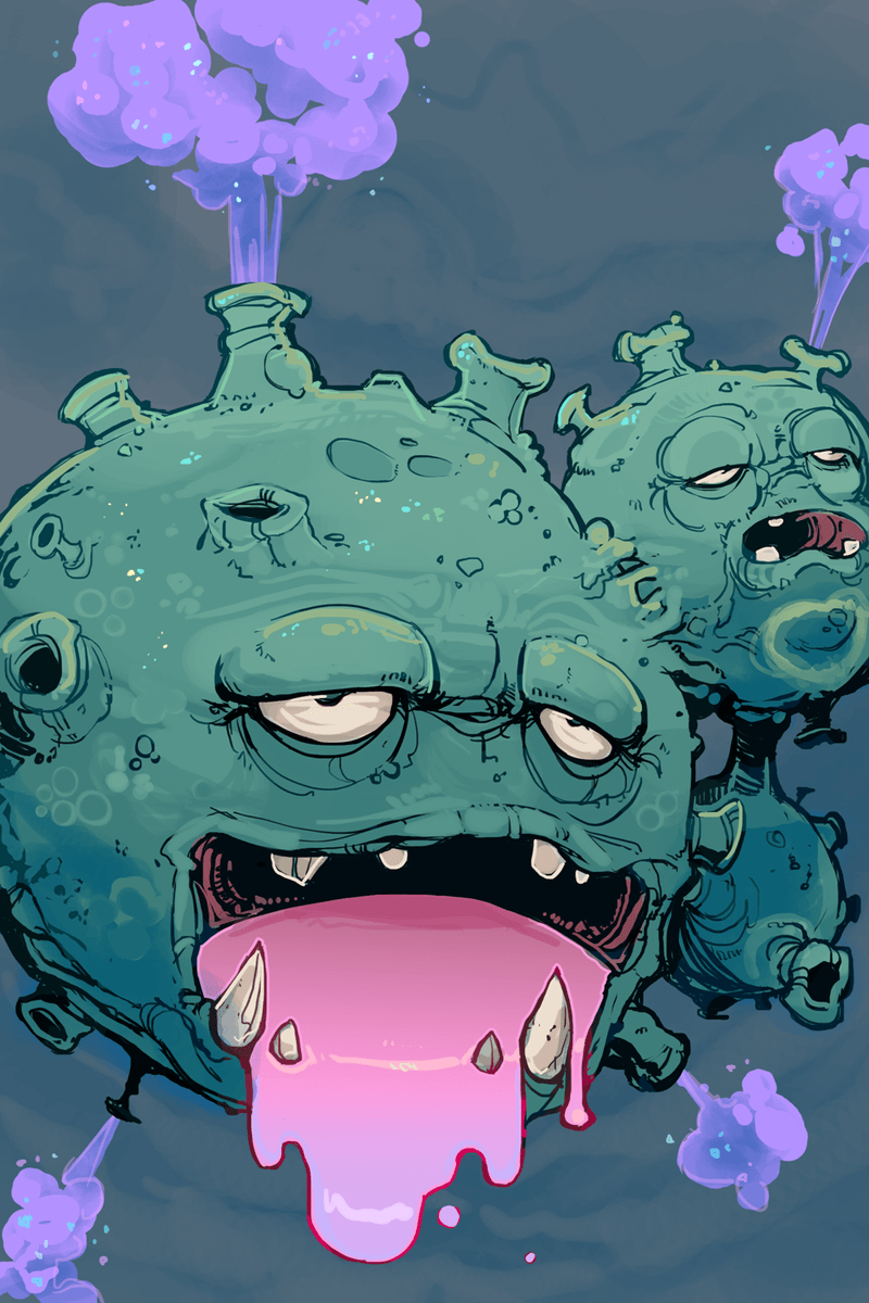 800x1200 Shiny Weezing, Phone