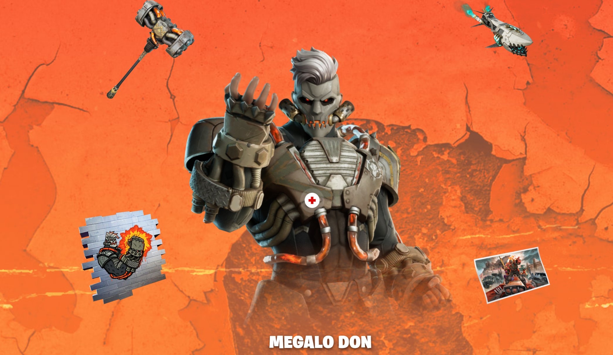 2090x1220 Megalo Don Fortnite wallpaper, Desktop