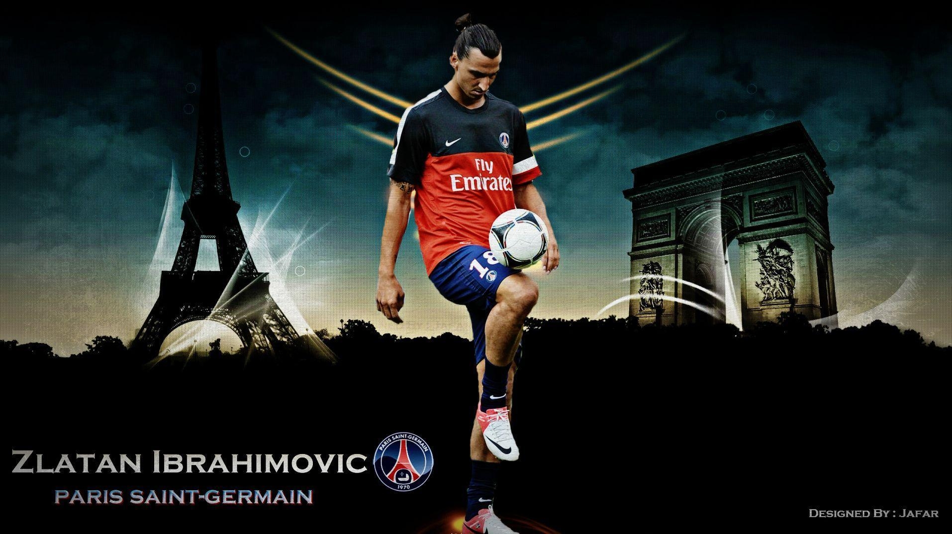 1920x1080 Zlatan Ibrahimovic PSG Exclusive HD Wallpaper. PSG, Desktop