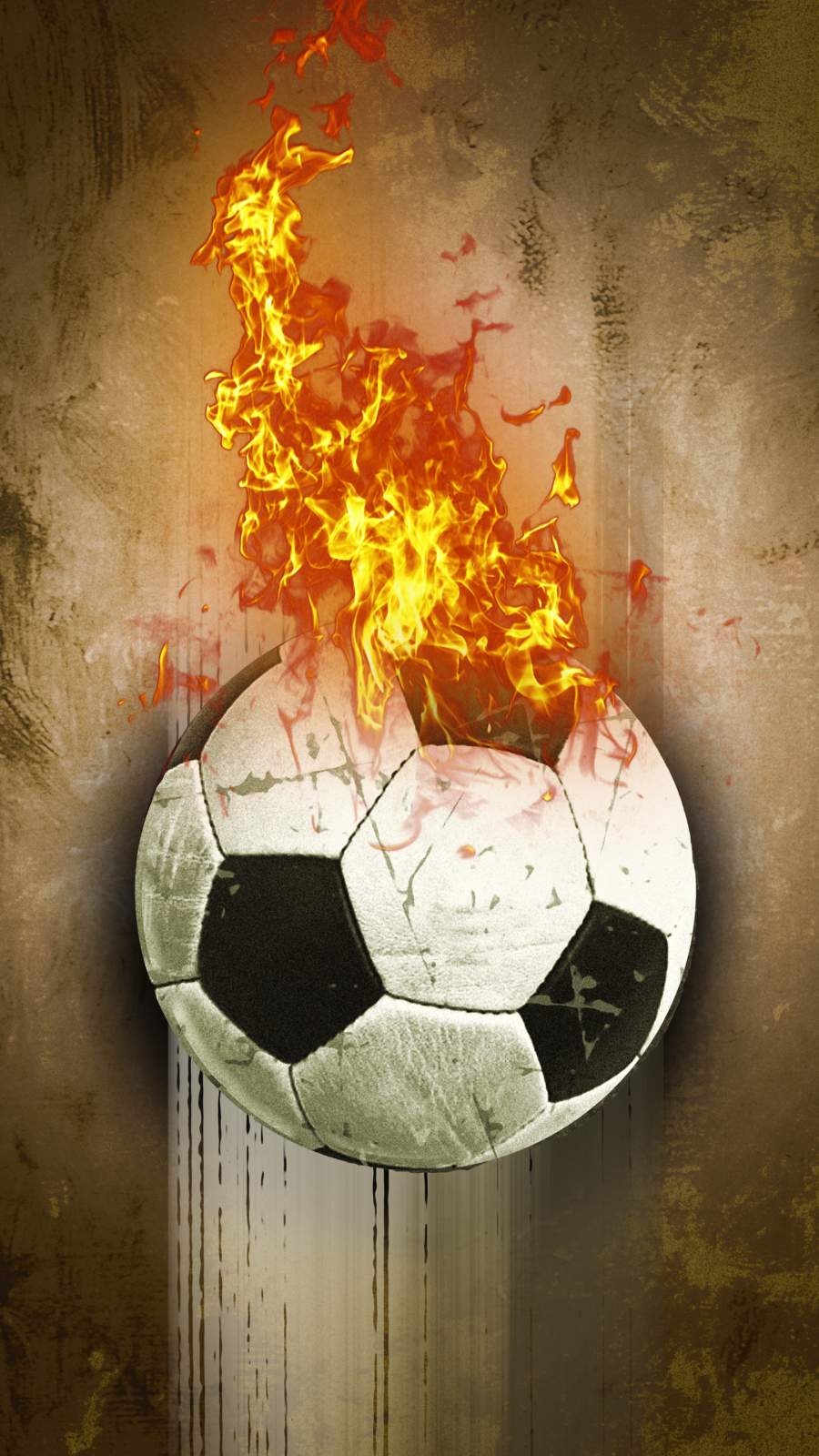 900x1600 Flaming Soccer Ball iPhone Wallpaper Wallpaper, iPhone Wallpaper, Phone