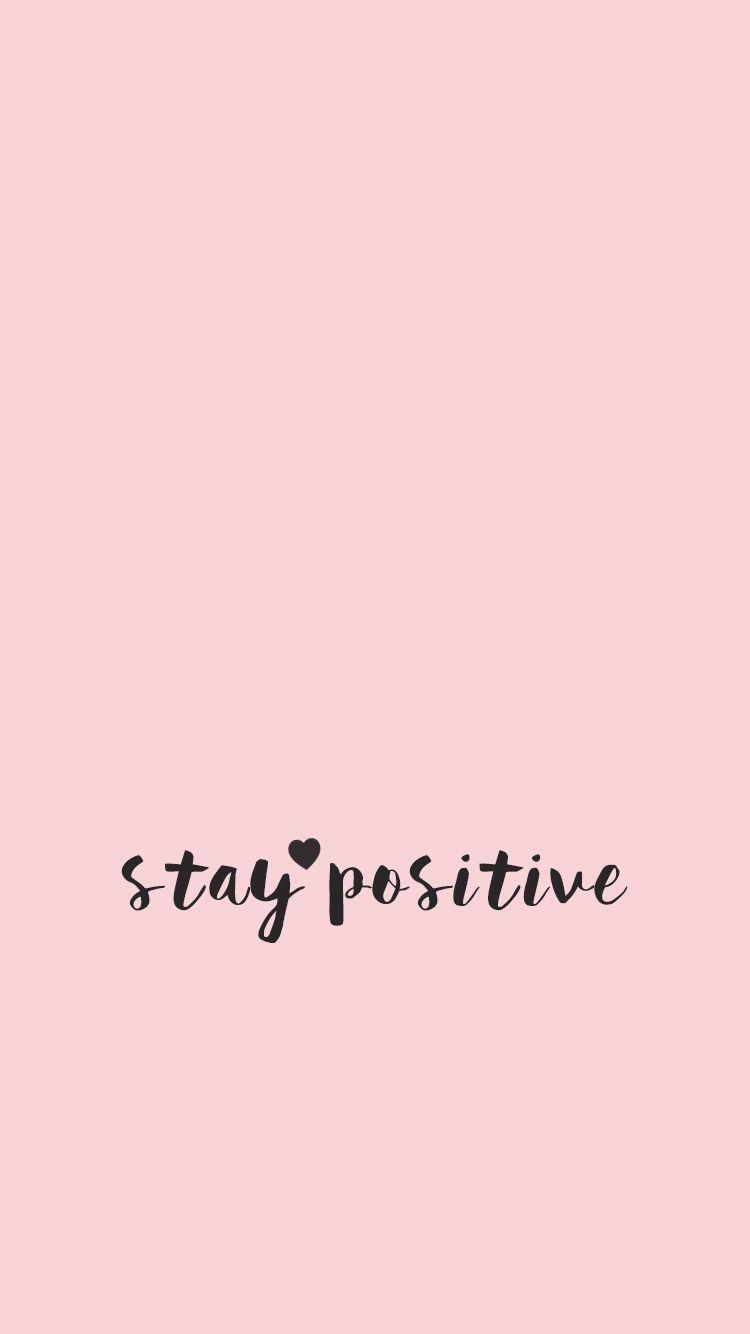 750x1340 Wallpaper, minimal, quote, quotes, inspirational, pink, girly, Phone