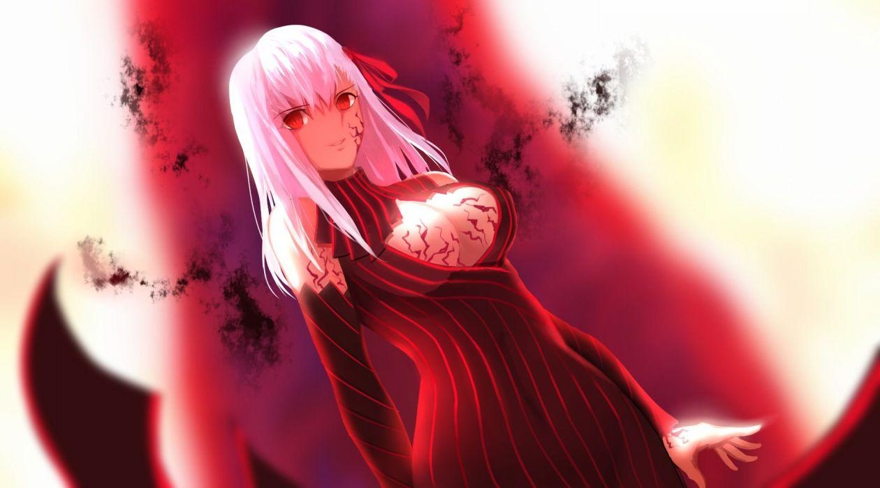 1260x700 Breasts cleavage dark matou sakura fate stay night hei tong shi long, Desktop