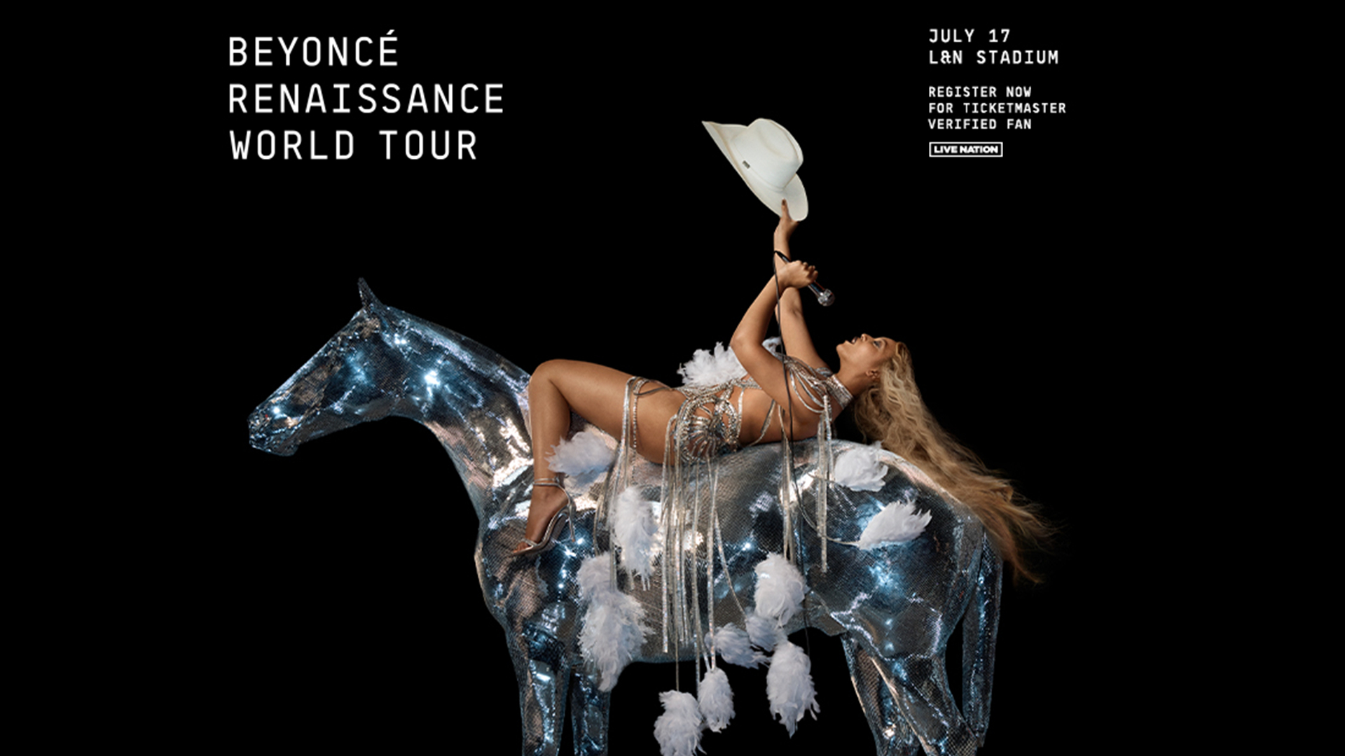 1920x1080 Beyoncé's RENAISSANCE WORLD TOUR Coming to L&N Stadium on July 17 of Louisville Athletics, Desktop