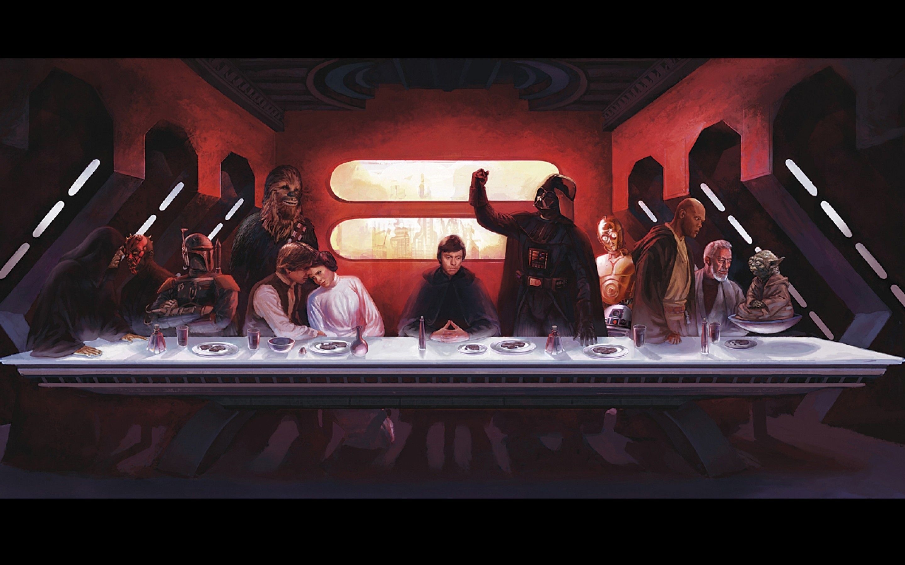 2880x1800 Funny Star Wars Wallpaper, Desktop