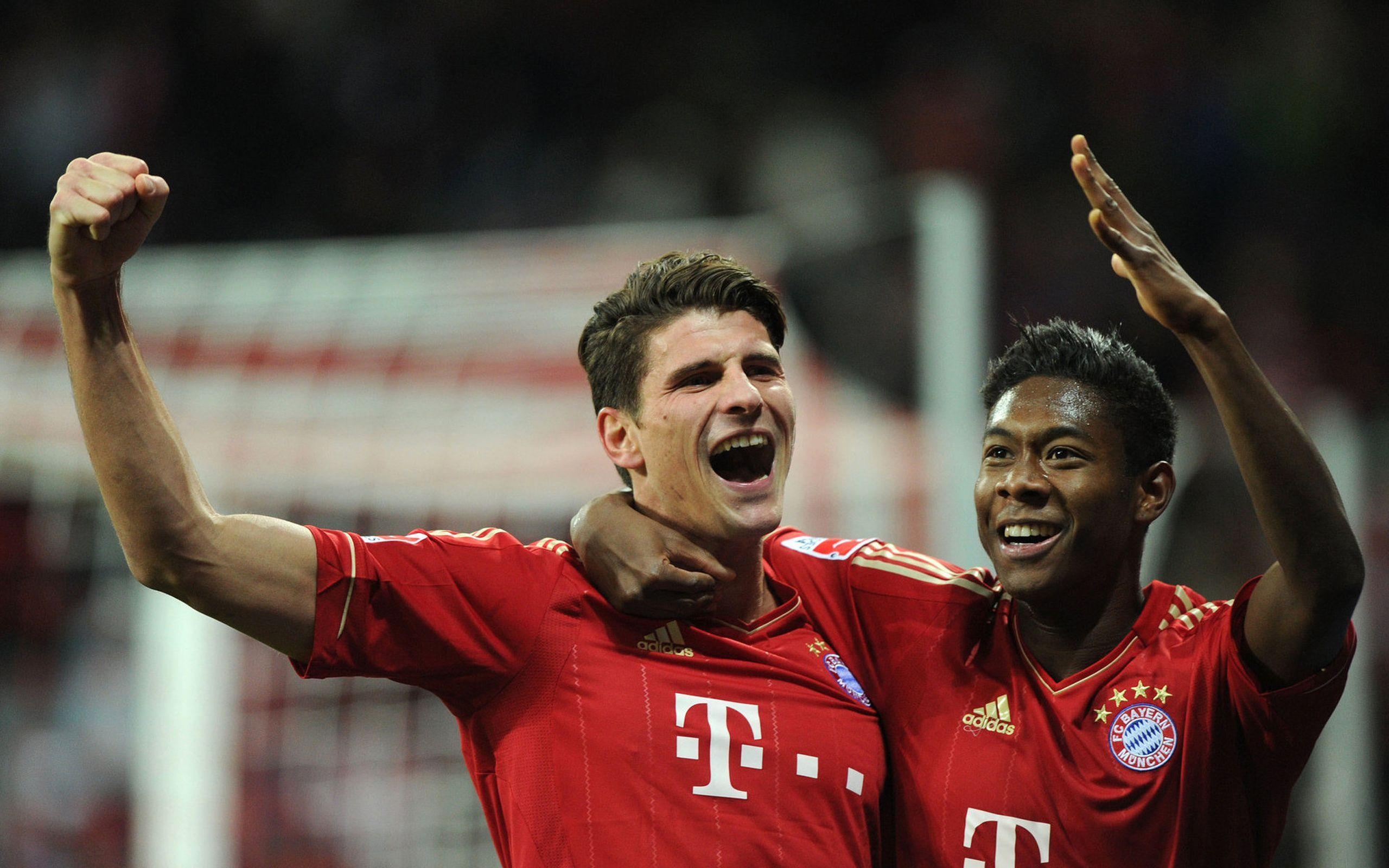 2560x1600 Wallpaper bayern munich, mario gomez, david alaba, goal, football, Desktop