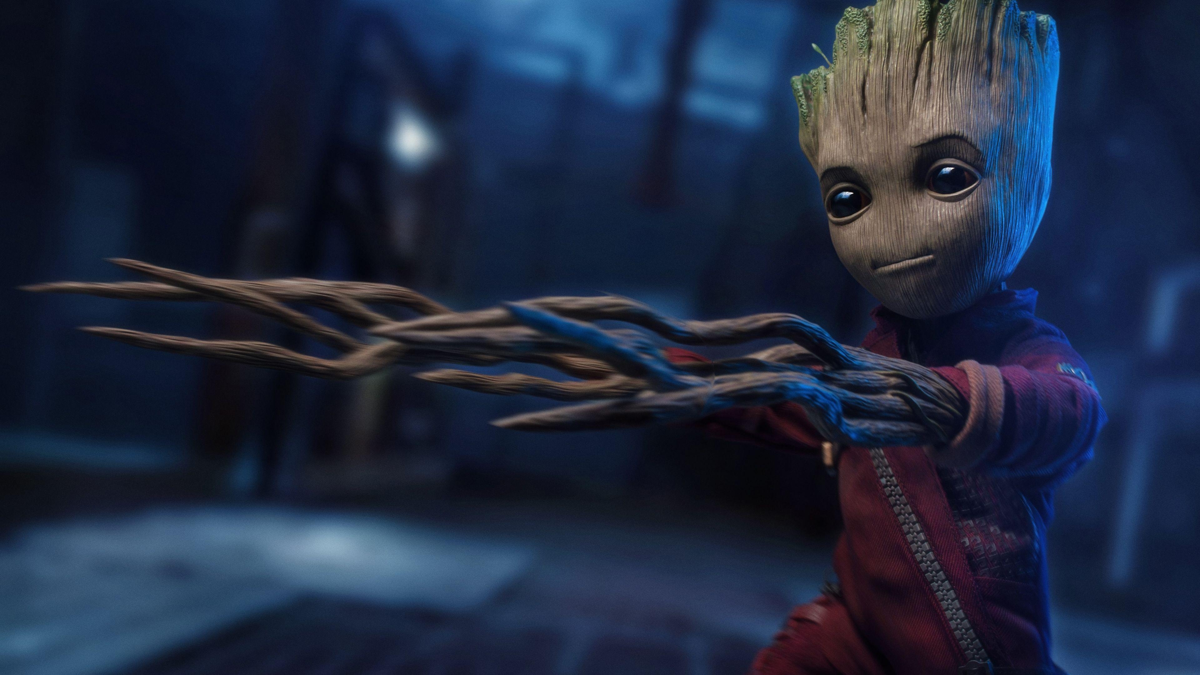 3840x2160 Wallpaper 4k Baby Groot 5k 2018 4k Wallpaper, 5k Wallpaper, Baby, Desktop