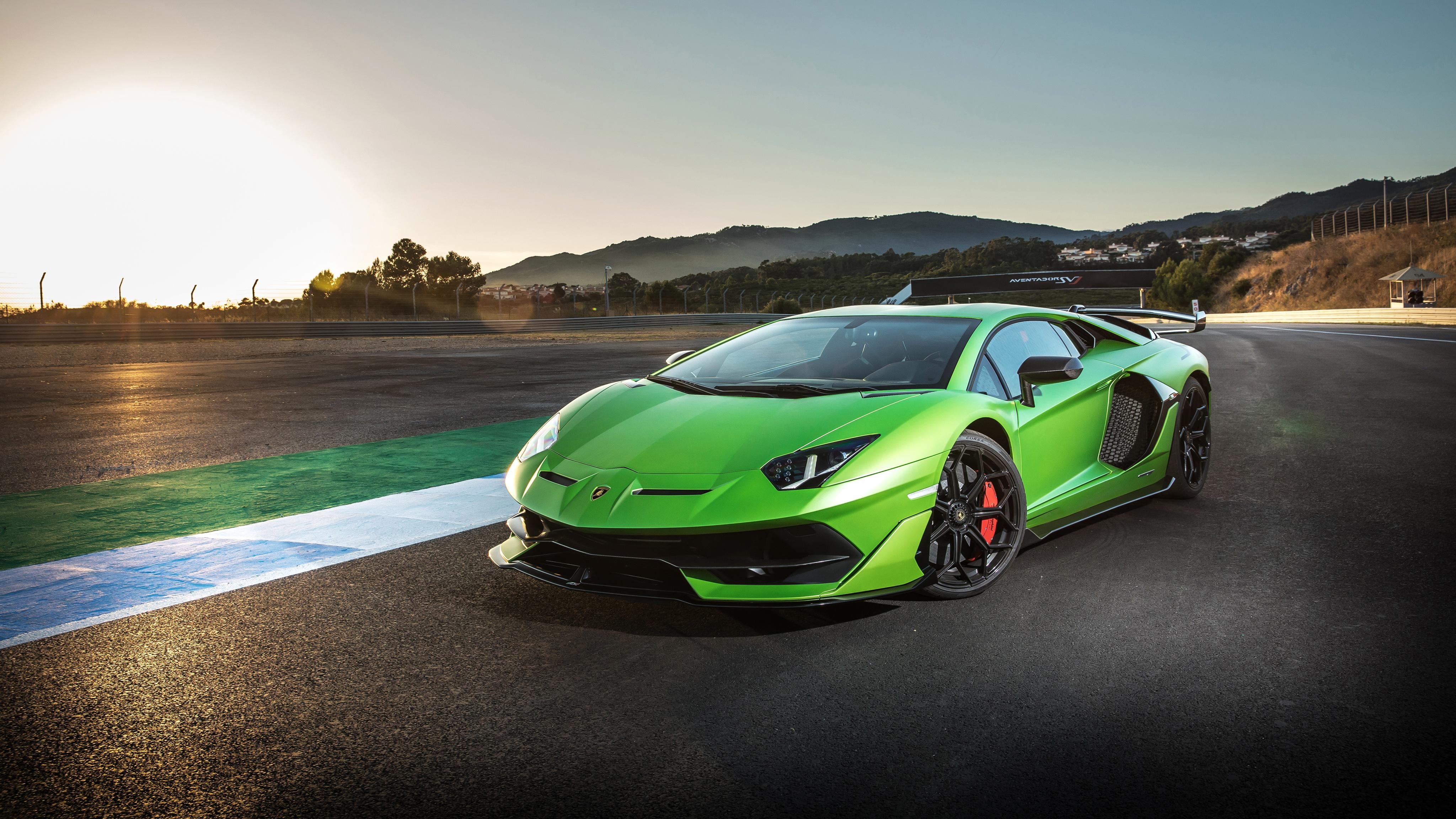 4100x2310 Wallpaper Lamborghini Aventador SVJ, 4K, Automotive / Cars, Desktop