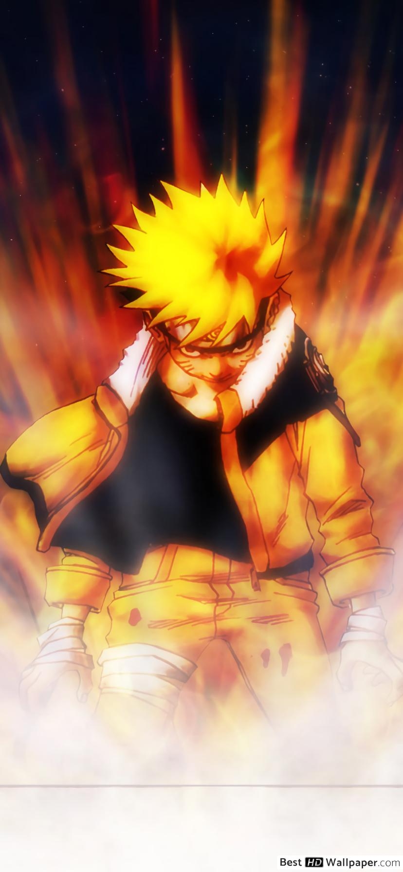 830x1800 Naruto Uzumaki power unleash HD wallpaper download, Phone