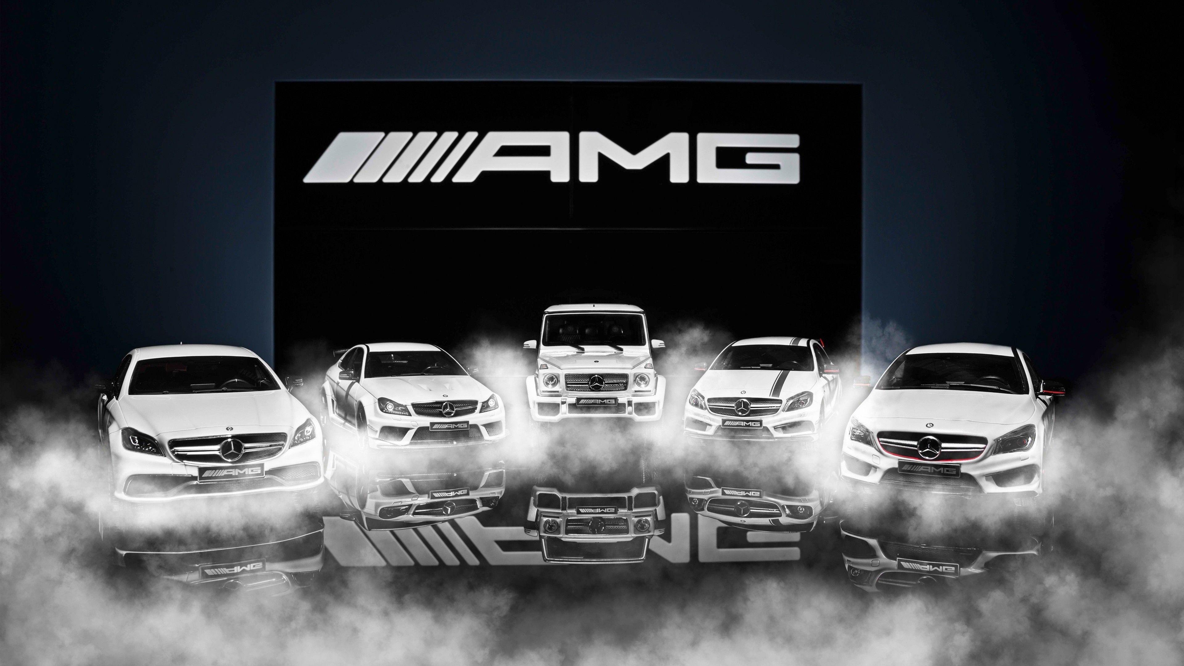 3840x2160 Amg Logo Wallpaper, Desktop