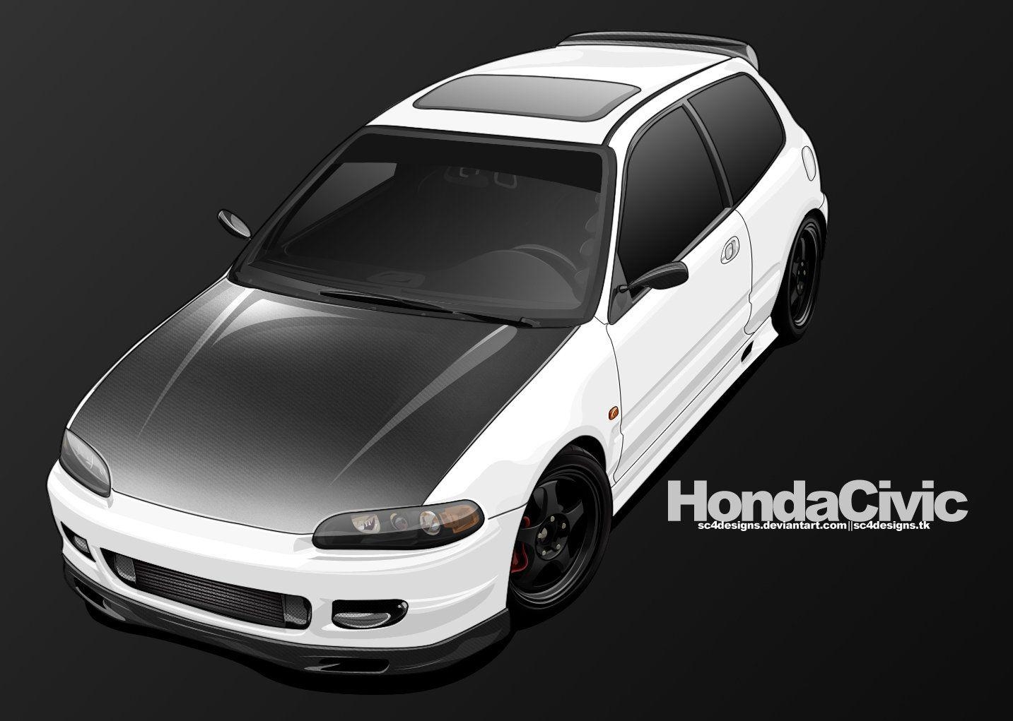 1440x1030 Honda Civic Toon, Desktop