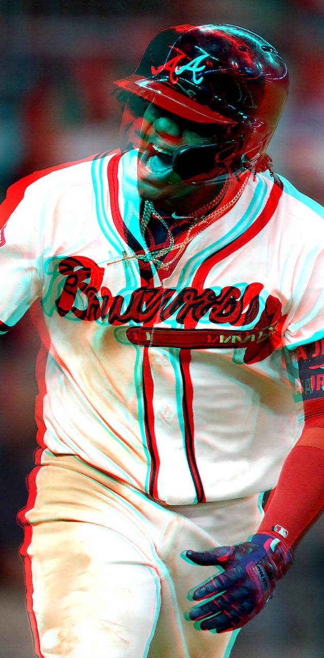 630x1280 Acuna Atlanta Braves wallpaper, Phone